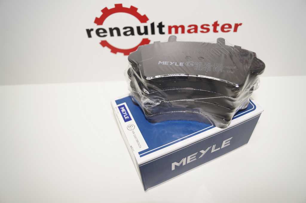Дискові гальмівні колодки Renault Master Meyle перед r16 без датчику