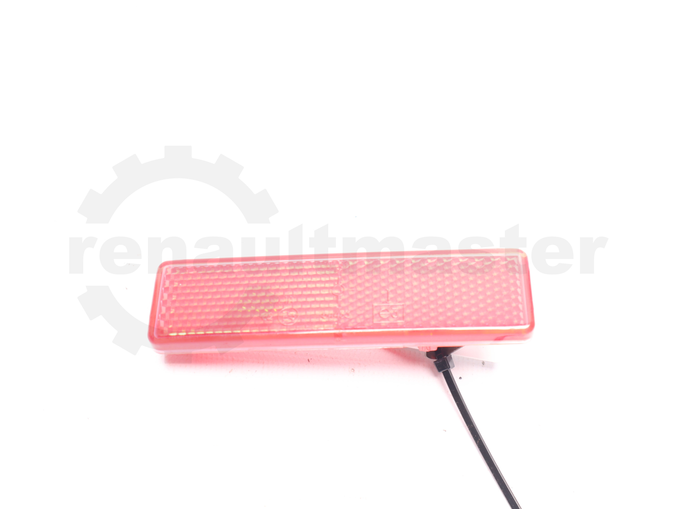 Світловідбивач (катафот) в задній бампер Renault Trafic (Opel Vivaro, Nissan NV300) 2014 -, 7700353184 Б/В