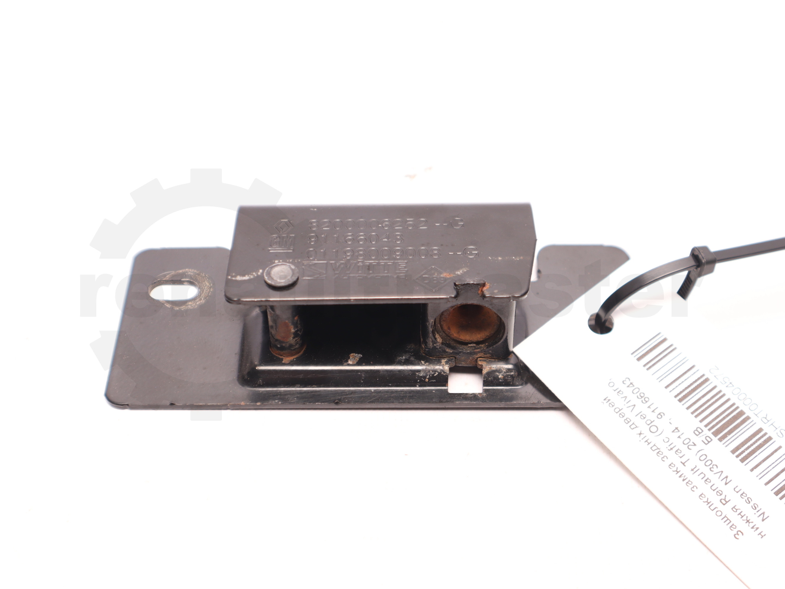 Защолка замка задніх дверей нижня Renault Trafic (Opel Vivaro, Nissan NV300) 2014 -, 91166043 Б/В