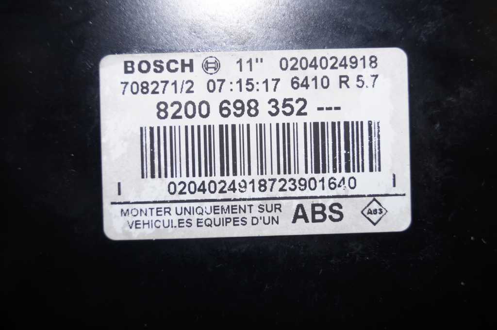 Підсилювач гальм Renault Master (Opel Movano,Nissan Interstar) 2004-2010, 7701207978 Б/В