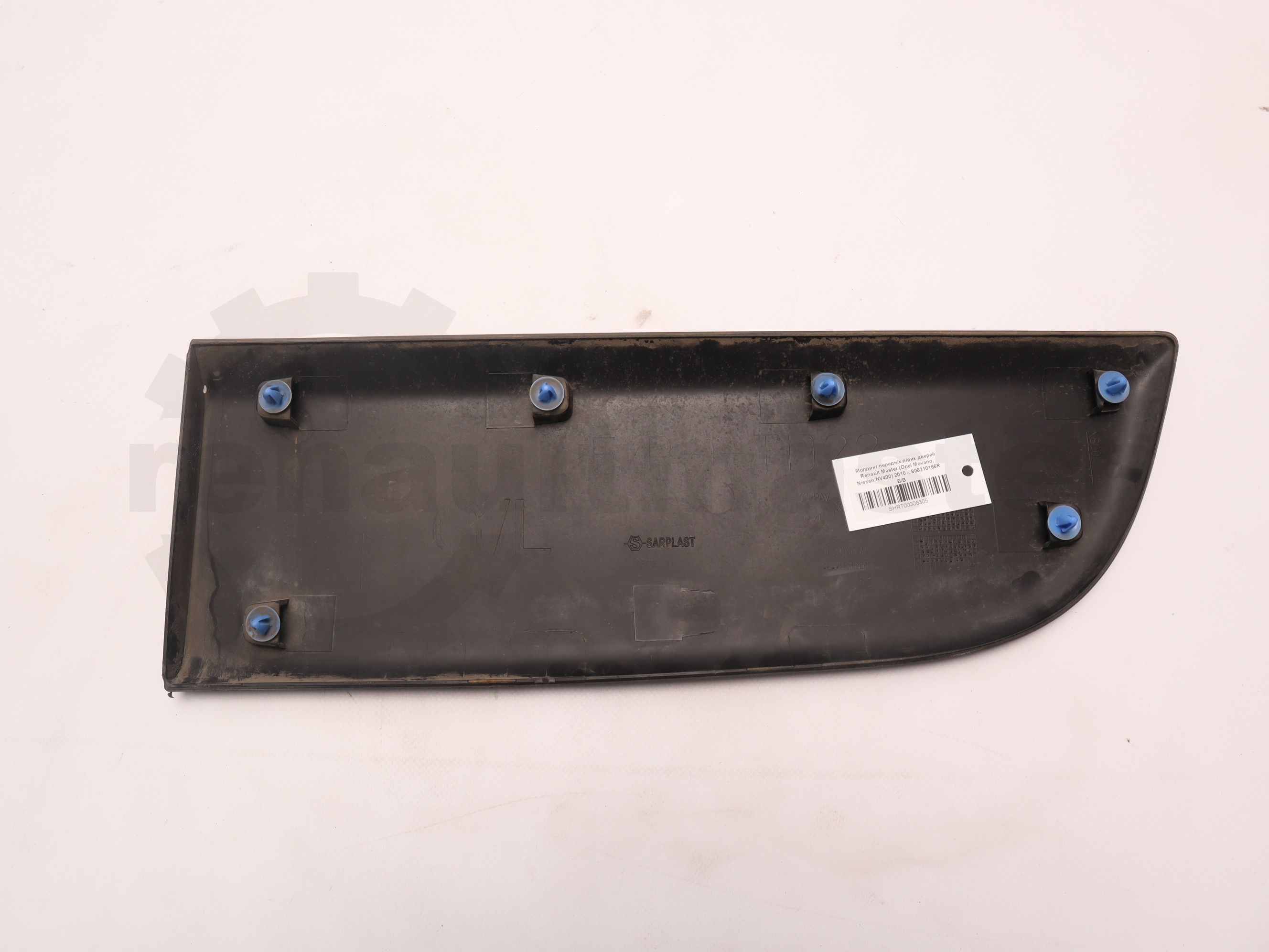Молдинг передніх лівих дверей Renault Master (Opel Movano, Nissan NV400) 2010 -, 808210166R Б/В