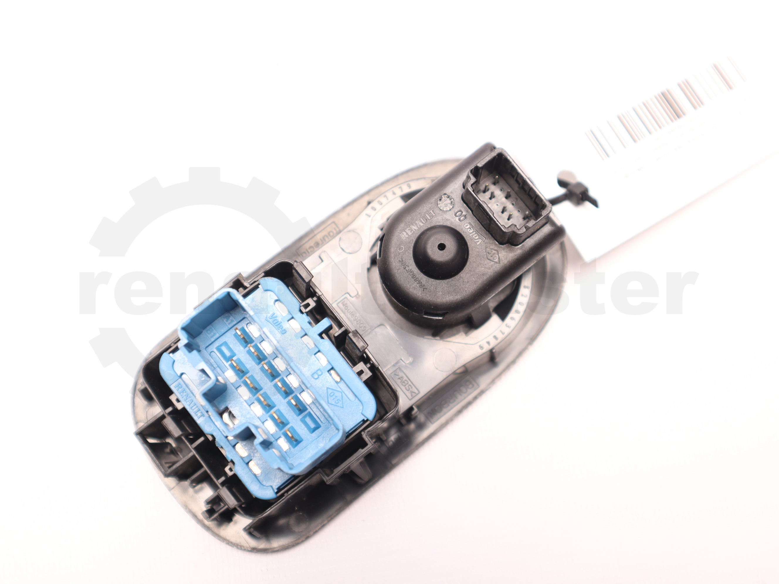 Кнопка склопідйомника ліва (синя, подвійна) Renault Master (Opel Movano, Nissan NV400) 2010 -, 8200108269 Б/В