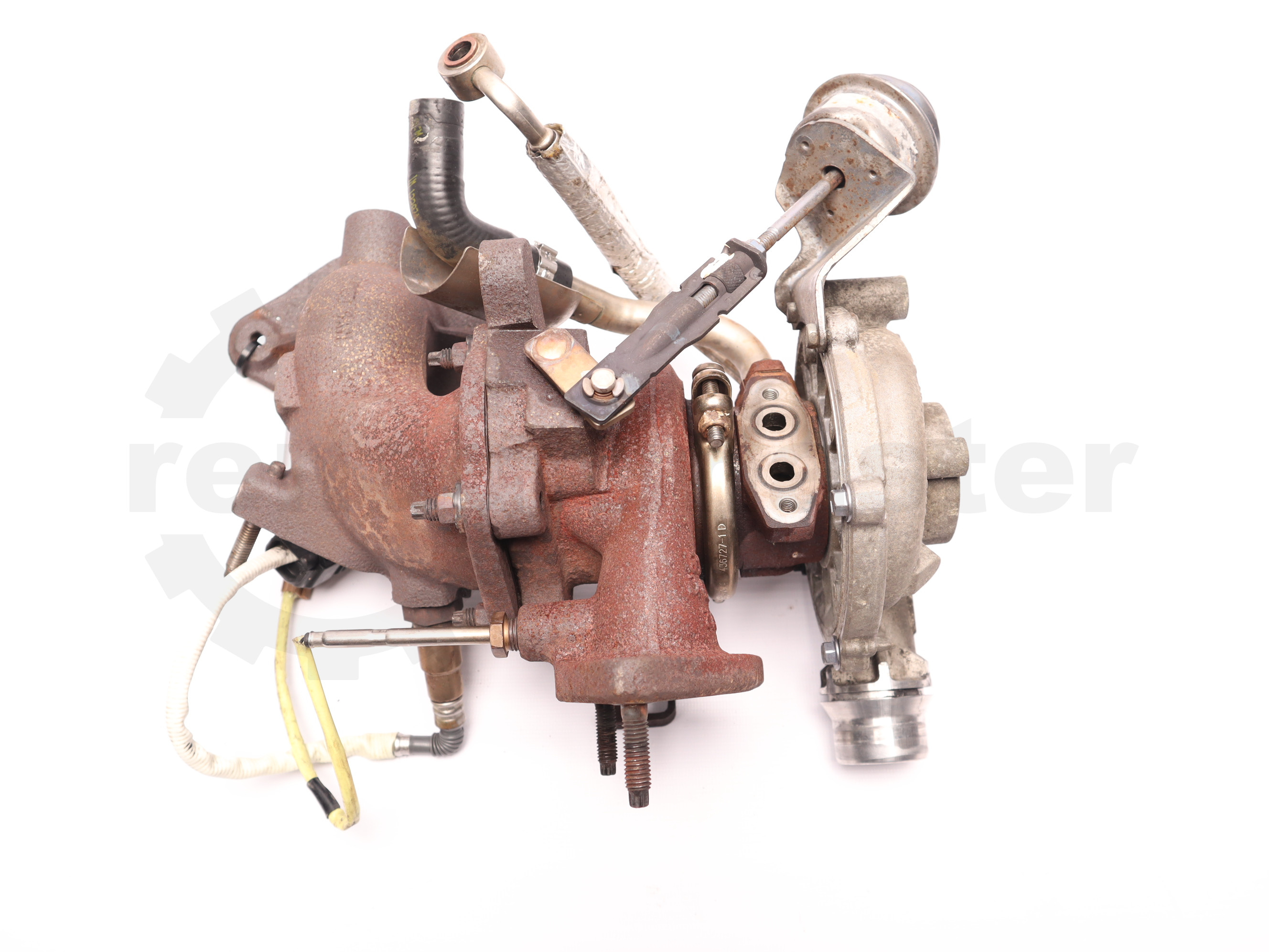 Турбокомпресор (з водяним охолодженням, 125 к. с.) M9T Renault Master (Opel Movano, Nissan NV400) 2010 -, 144109364R Б/В