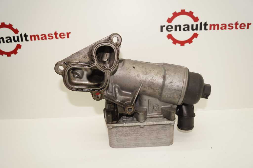 Корпус масляного фільтра з охолоджувачем Renault Master (Opel Movano, Nissan NV400) 2010 -, 8201005241 Б/В