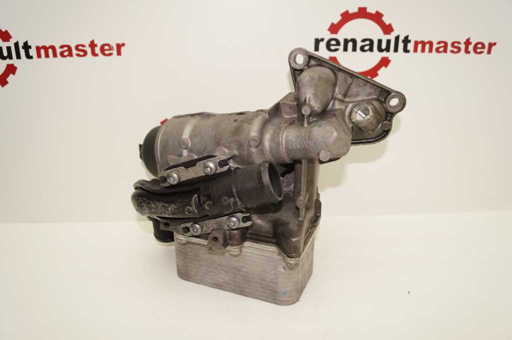 Корпус масляного фільтра з охолоджувачем Renault Master (Opel Movano, Nissan NV400) 2010 -, 8201005241 Б/В