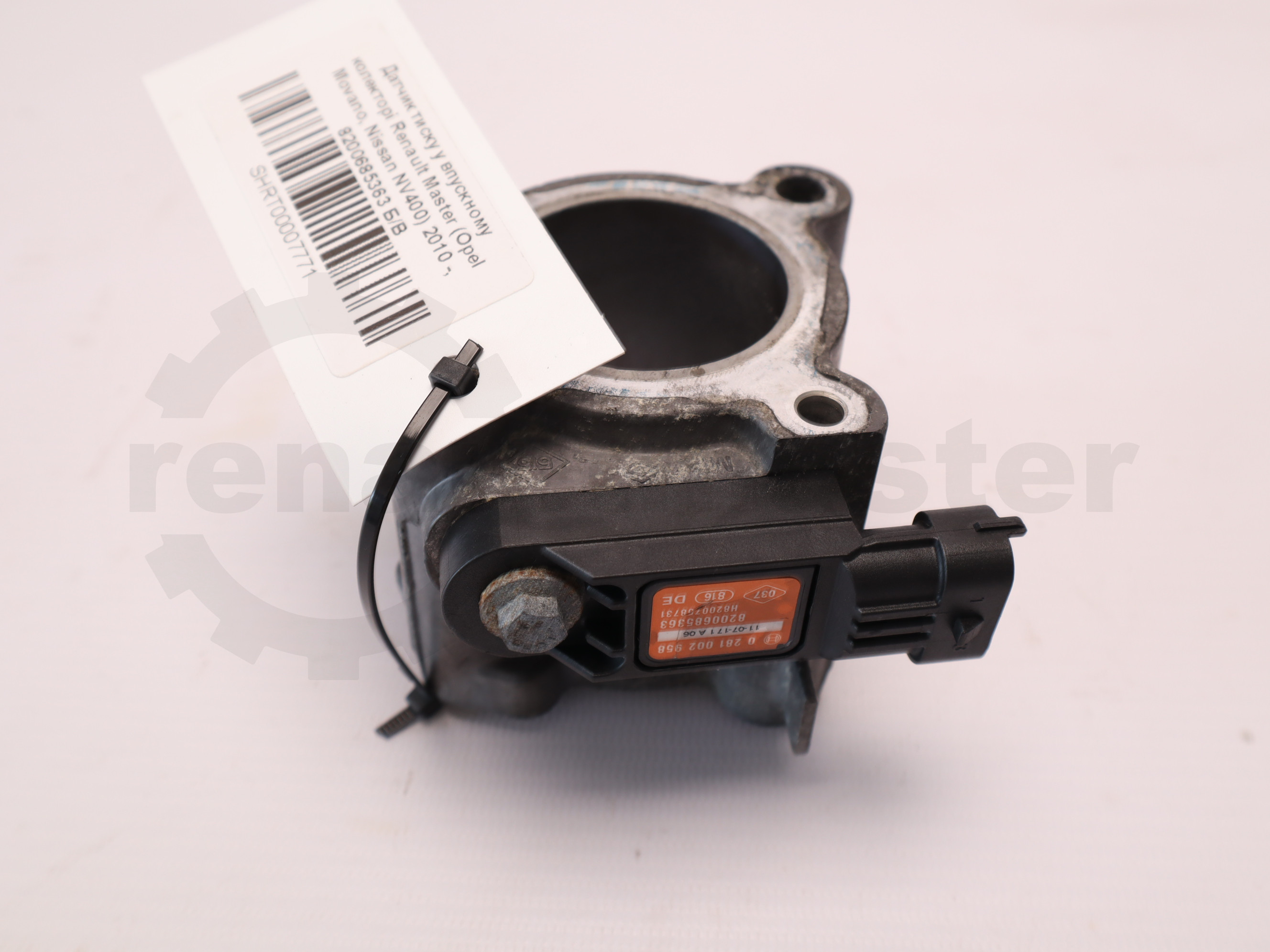 Датчик тиску у впускному колекторі Renault Master (Opel Movano, Nissan NV400) 2010 -, 8200685363 Б/В