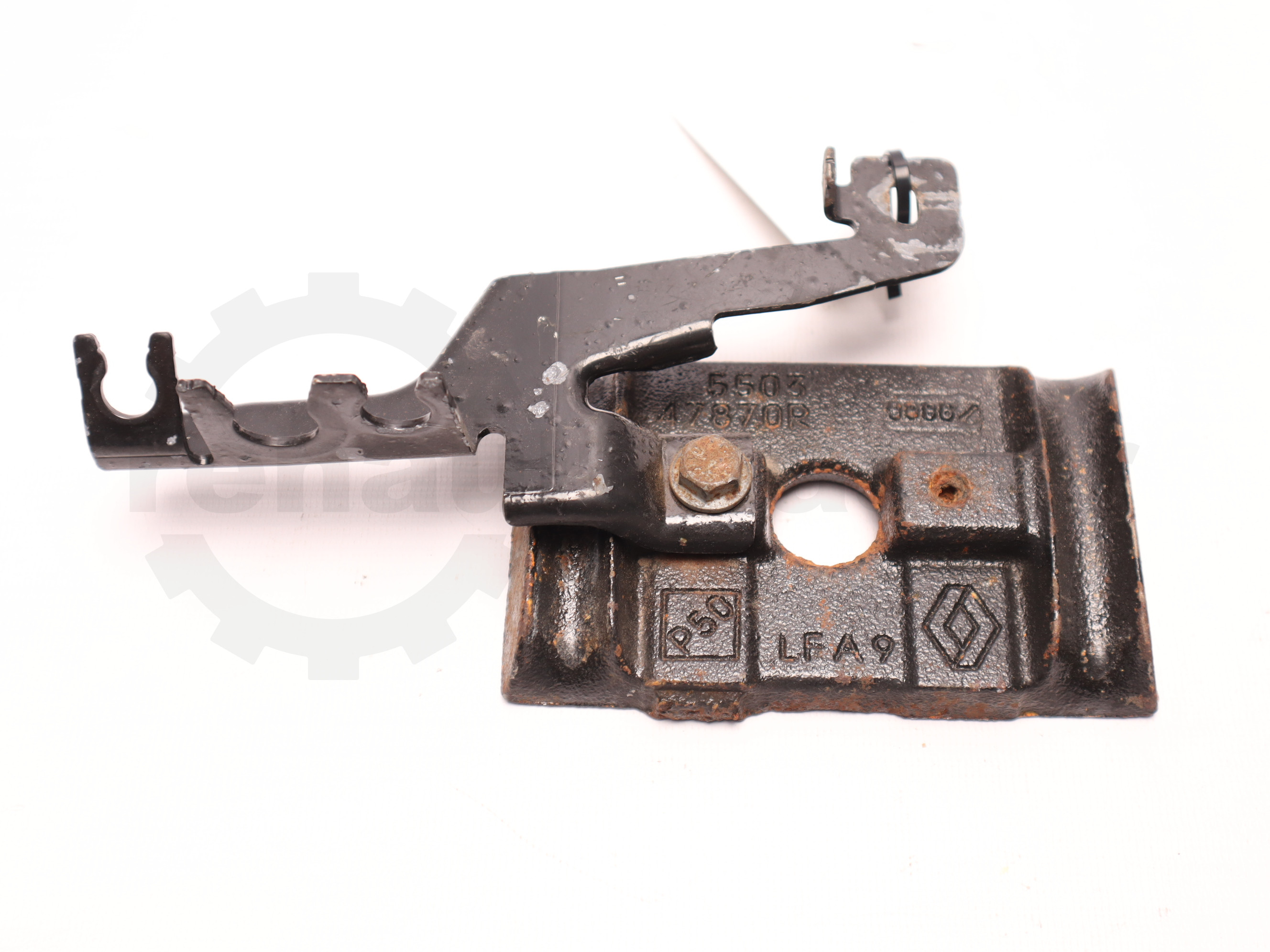 Пластина під металеву ресору Renault Master 2.3 (Movano,NV 400) 2010-, 550347870R Б/В