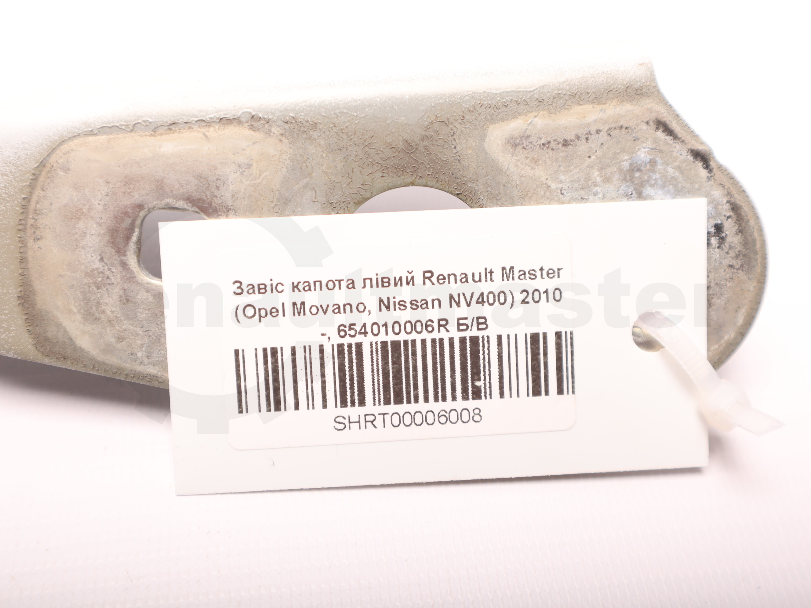 Завіс капота лівий Renault Master (Opel Movano, Nissan NV400) 2010 -, 654010006R Б/В