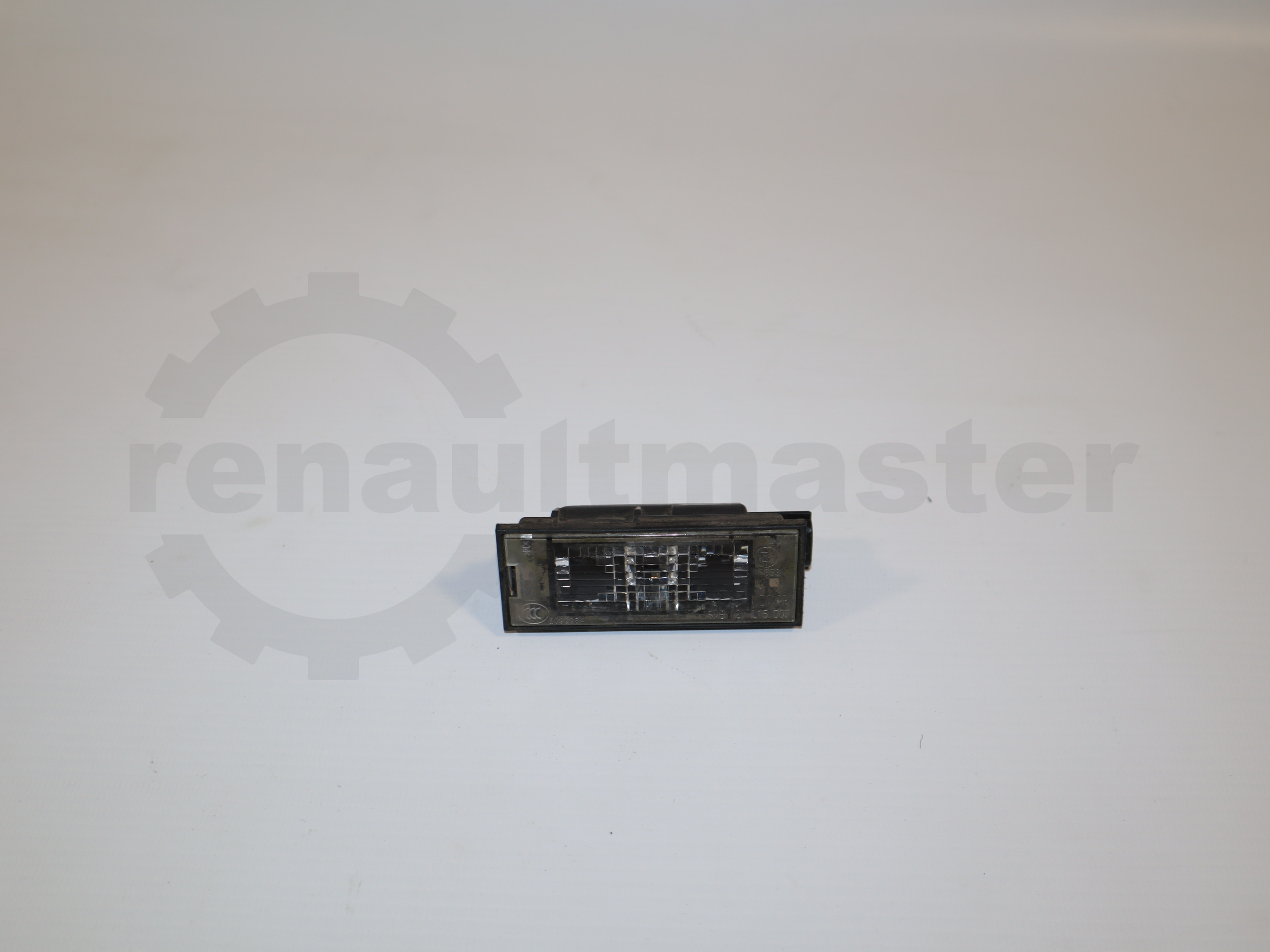 Плафон підсвітки номера Renault Master/Trafic (Opel Movano/Vivaro, Nissan NV400/NV300) 2010 -, 8200480127 Б/В