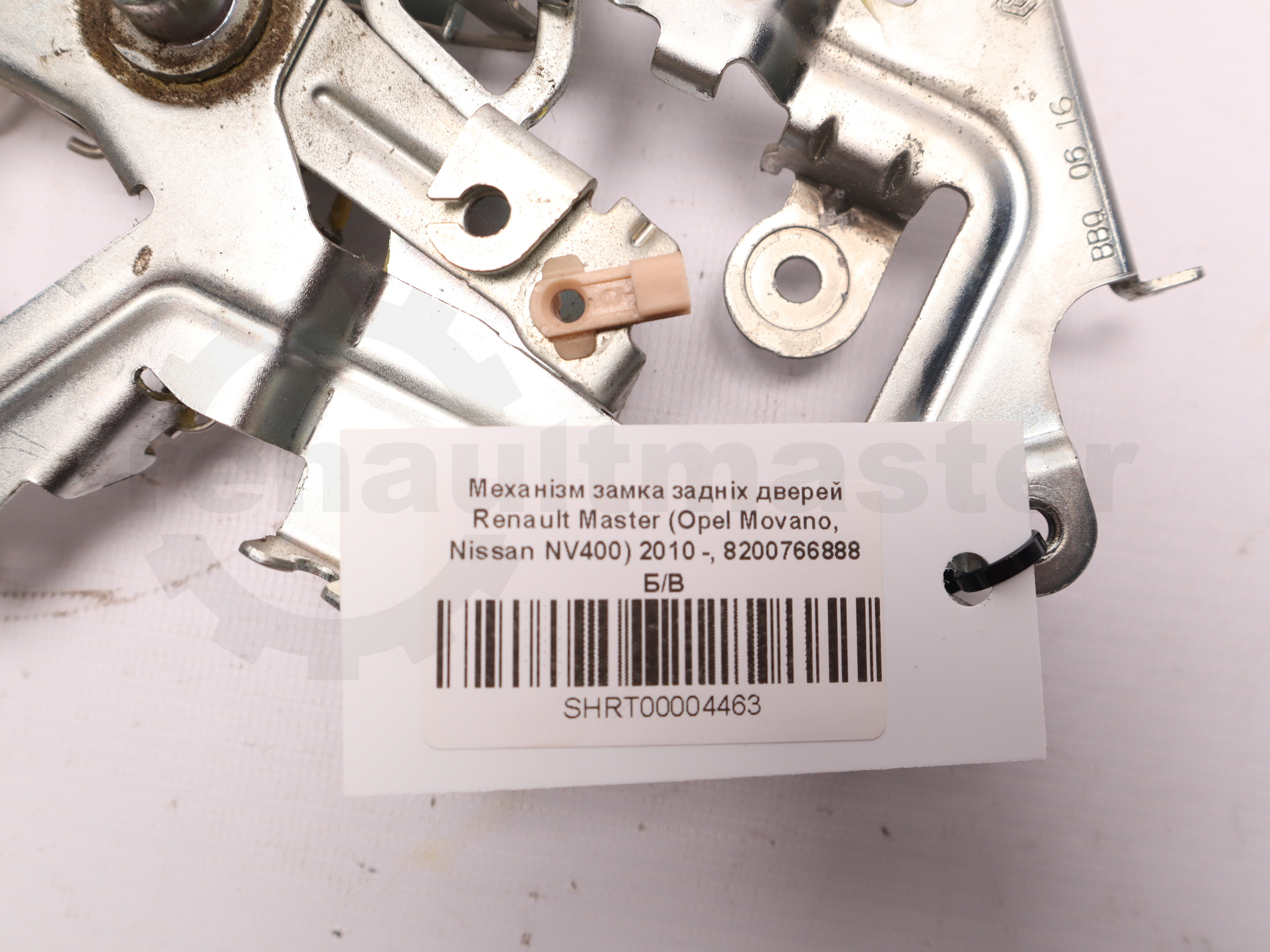 Механізм замка задніх дверей Renault Master (Opel Movano, Nissan NV400) 2010 -, 8200766888 Б/В
