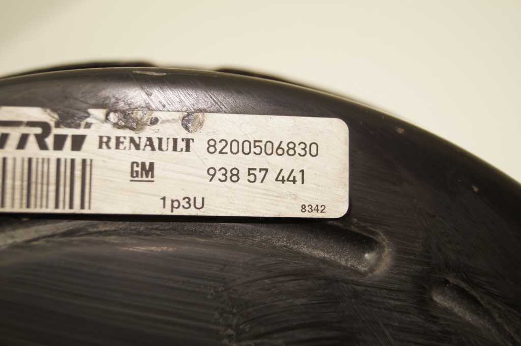 Підсилювач гальм Renault Trafic (Vivaro, Primastar) 2006-2014, 8200506830 Б/В