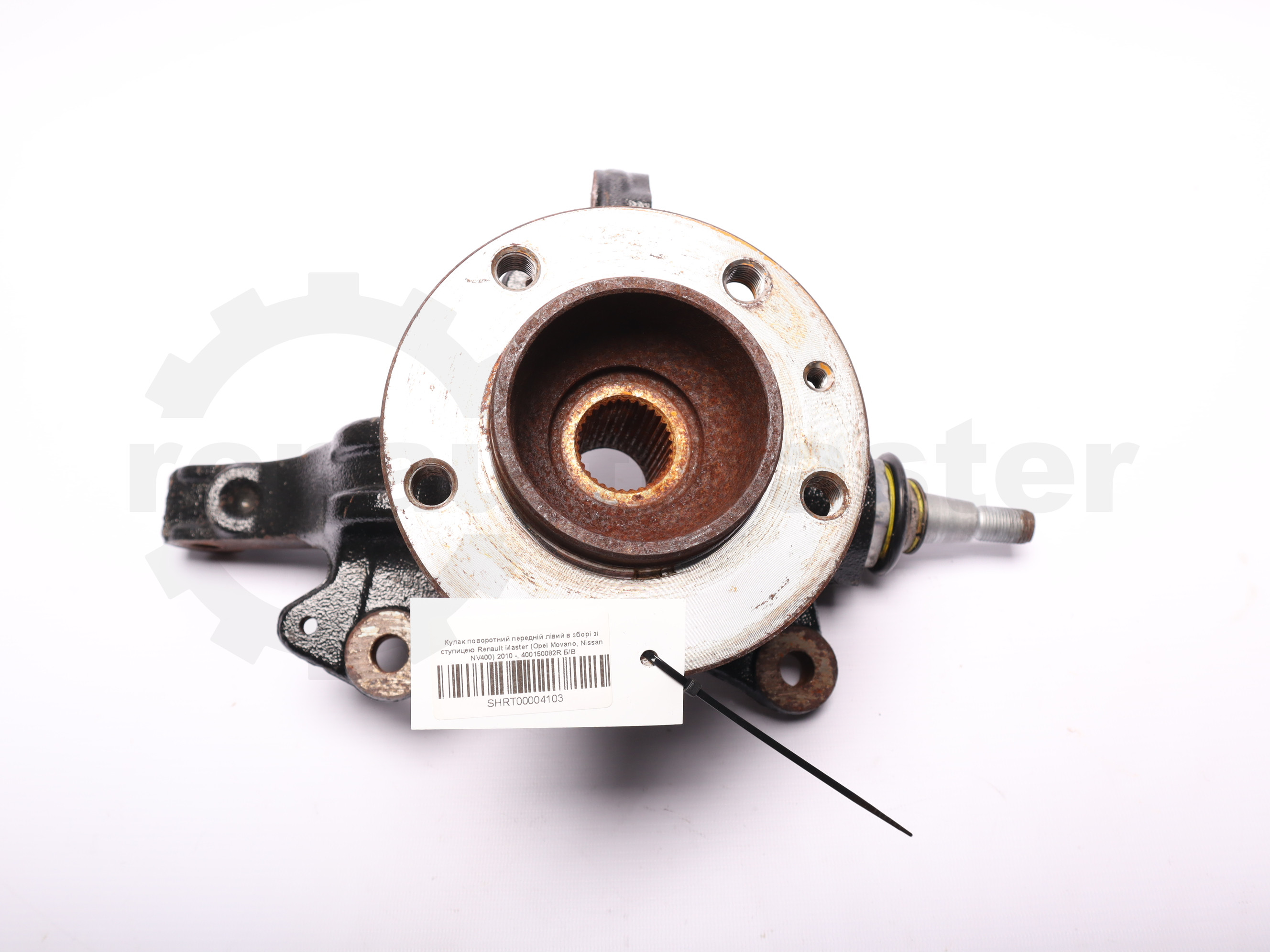 Кулак поворотний передній лівий в зборі зі ступицею Renault Master (Opel Movano, Nissan NV400) 2010 -, 400150082R Б/В