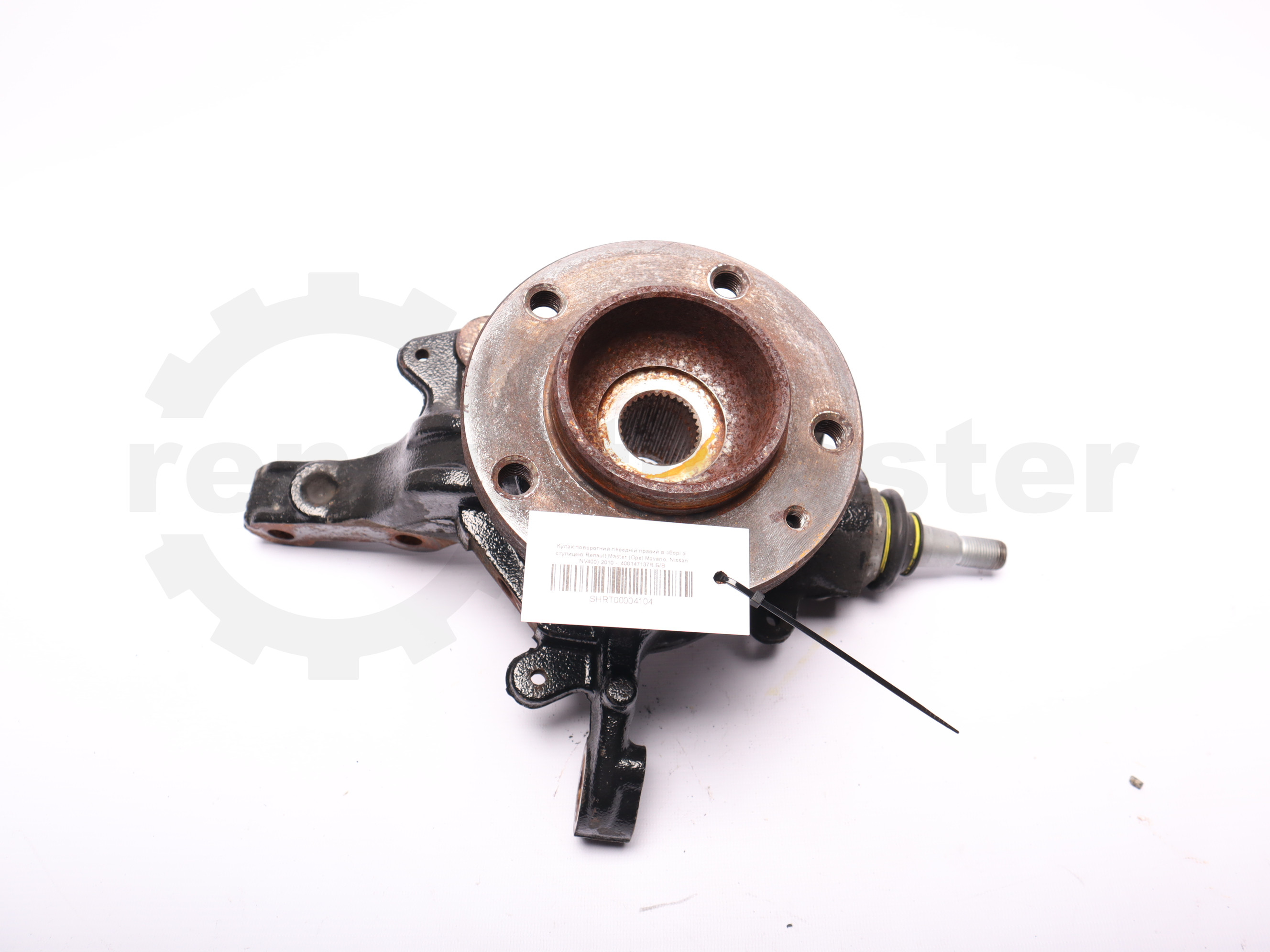 Кулак поворотний передній правий в зборі зі ступицею Renault Master (Opel Movano, Nissan NV400) 2010 -, 400147137R Б/В