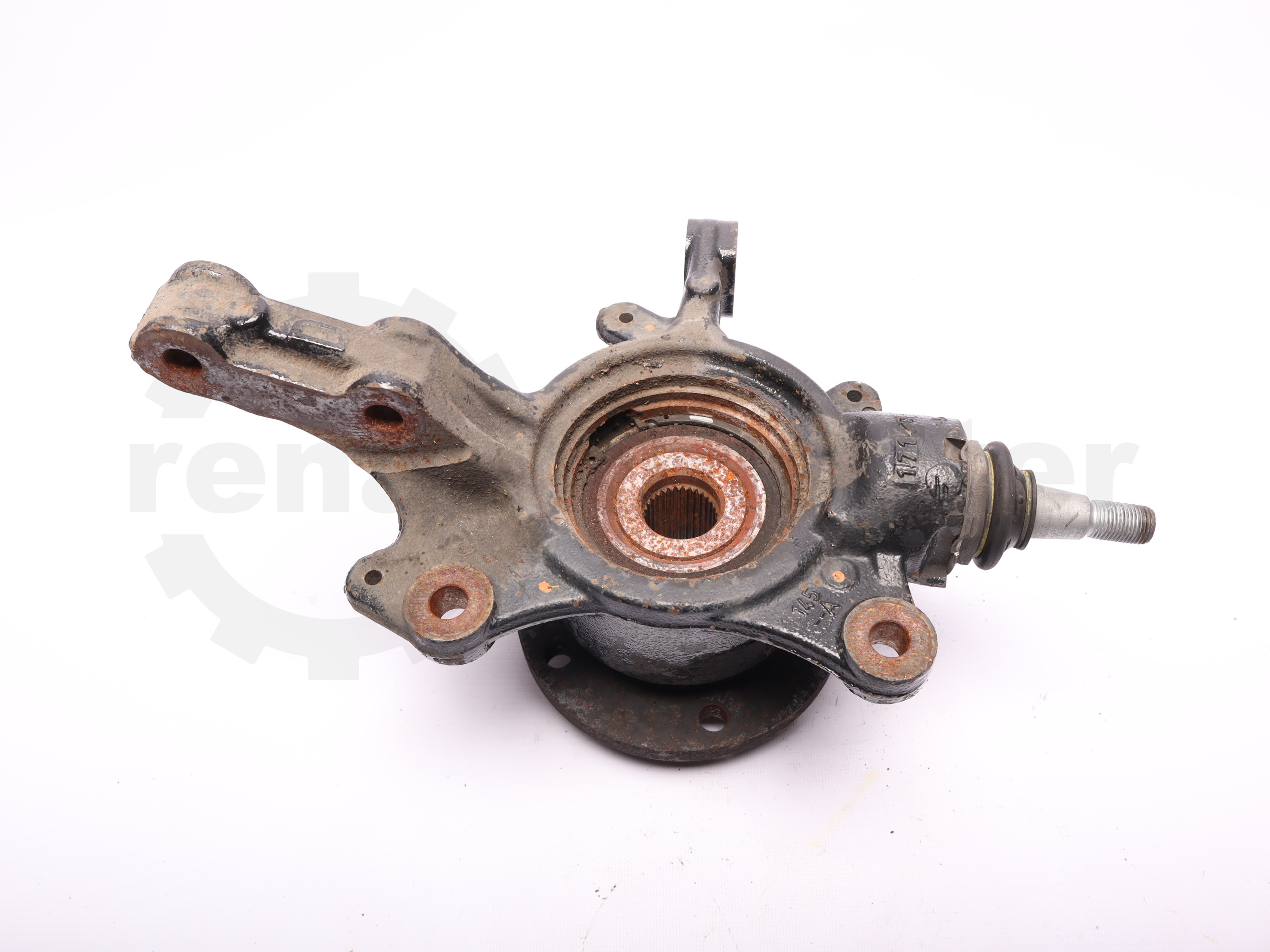 Кулак поворотний передній правий в зборі зі ступицею Renault Master (Opel Movano, Nissan NV400) 2010 -, 400147137R Б/В