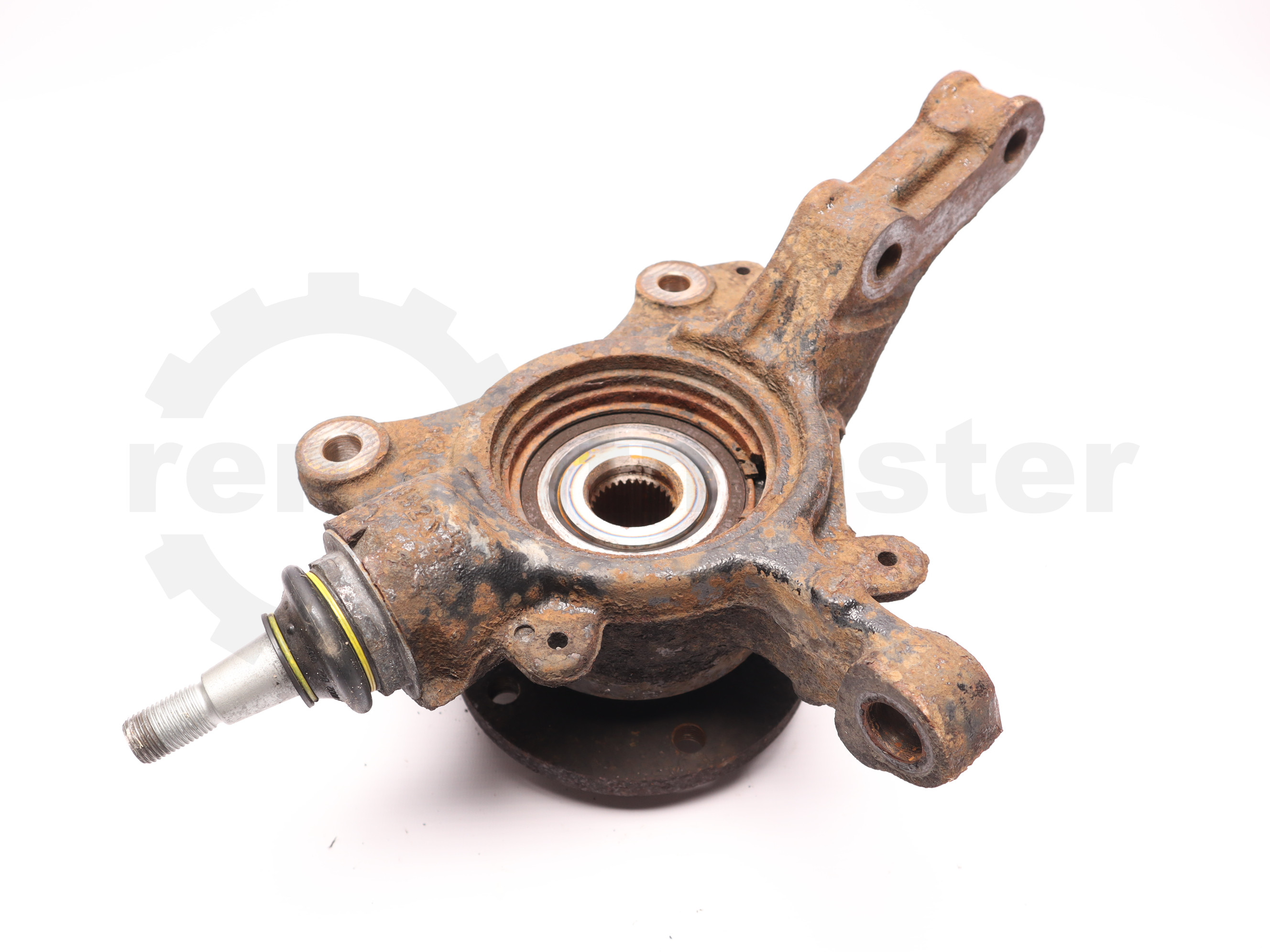 Кулак поворотний передній правий в зборі зі ступицею Renault Master (Opel Movano, Nissan NV400) 2010 -, 400147137R Б/В