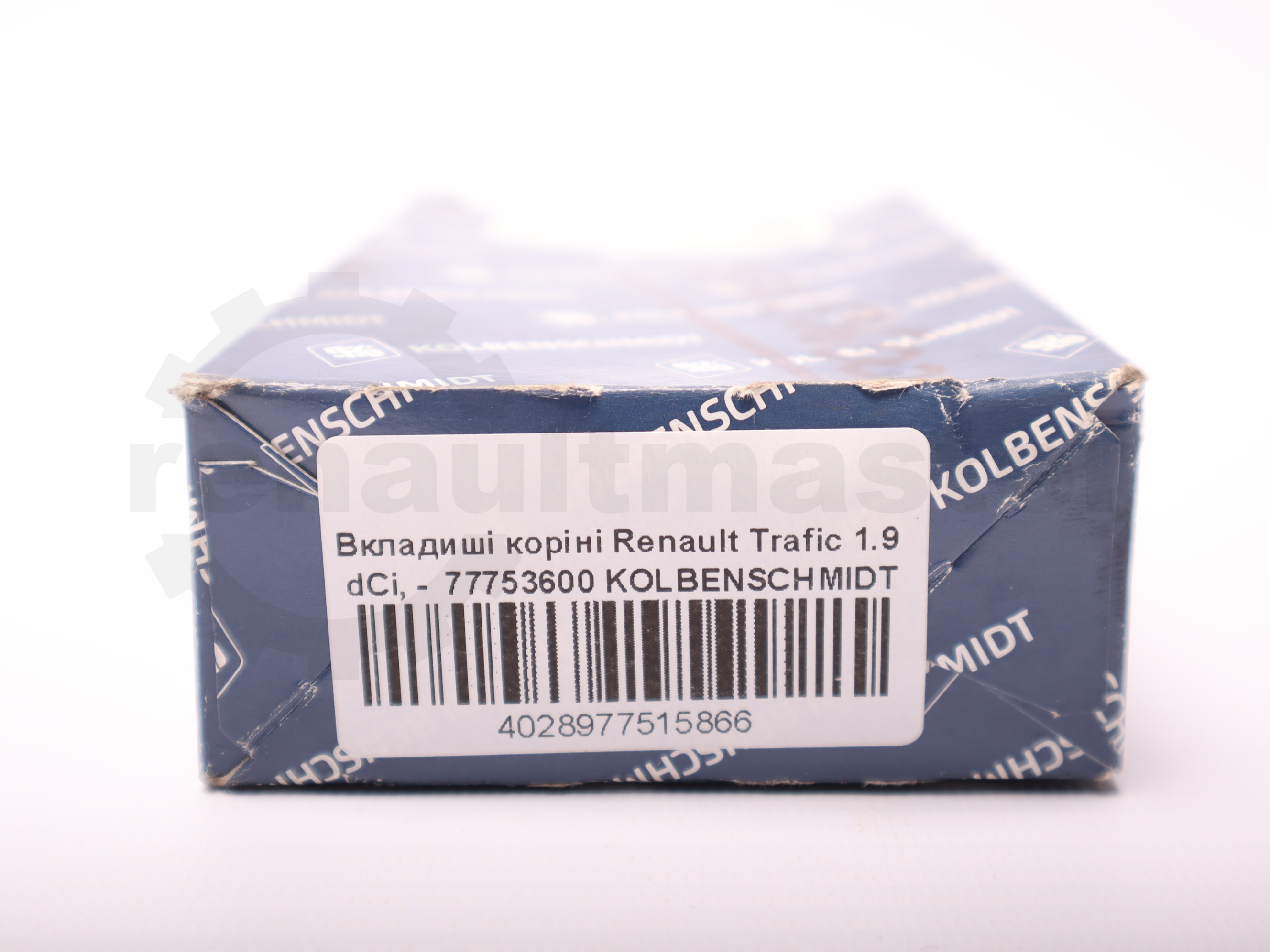 Вкладиші коріні Renault Trafic 1.9 dCi, -  77753600 KOLBENSCHMIDT