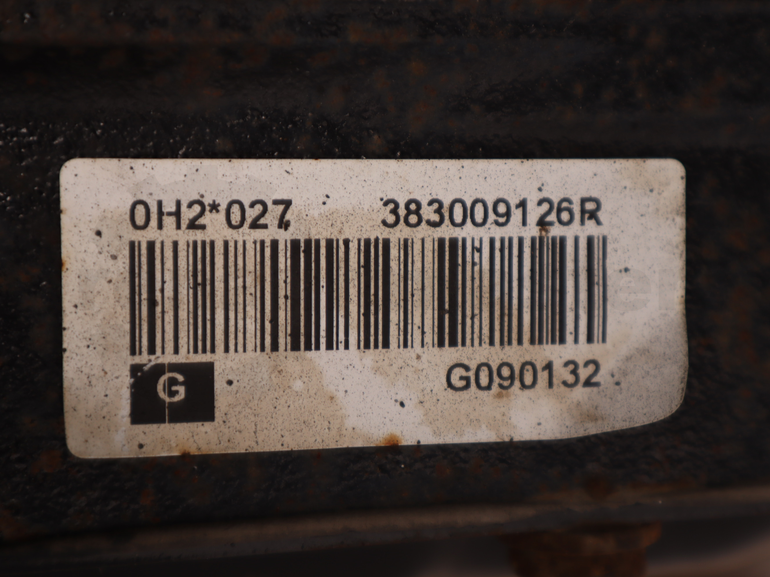 Міст задній (диференціал), задній привід (однокатковий) Renault Master (Opel Movano, Nissan NV400) 2010 -, 383004913R Б/В