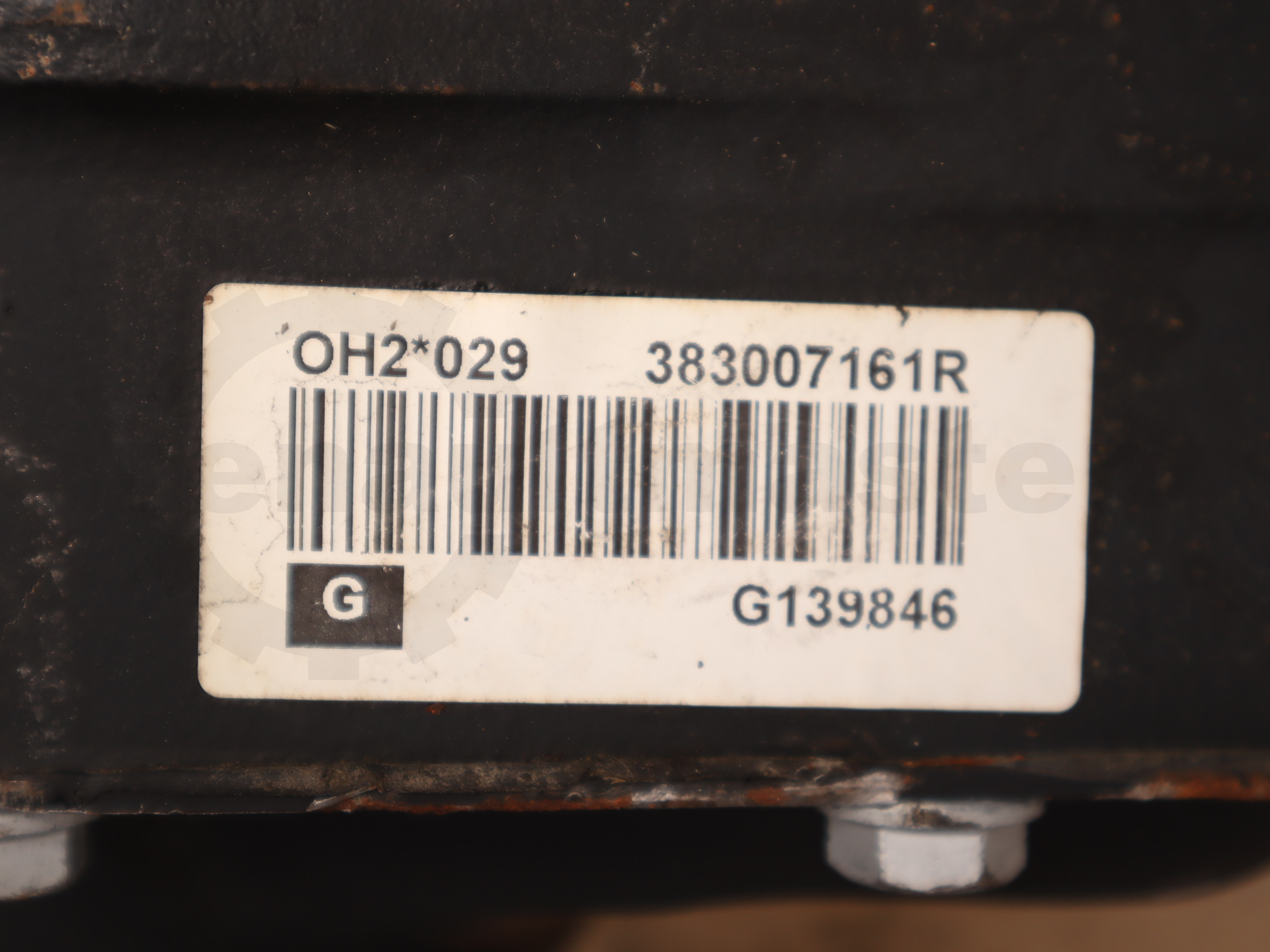 Міст задній (диференціал), задній привід (однокатковий) Renault Master (Opel Movano, Nissan NV400) 2010 -, 383004913R Б/В