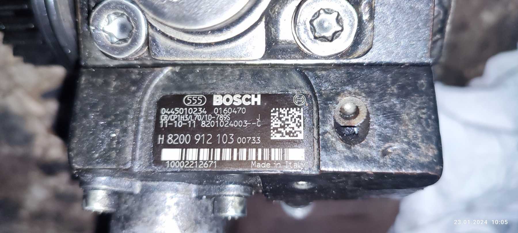 ТНВД Renault Master/Trafic (Opel Movano/Vivaro, Nissan NV400/NV300) 2010 -, 8200912103 Б/В