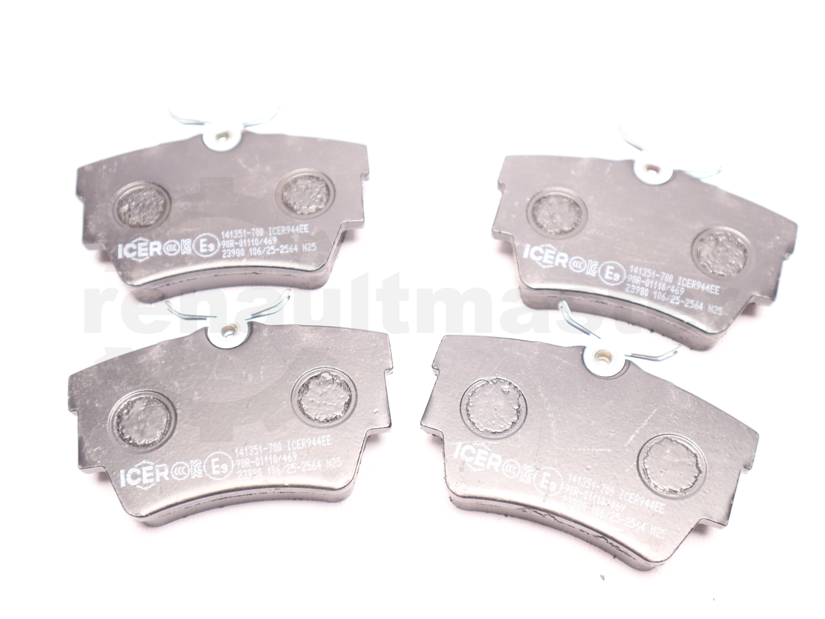 Колодки гальмівні задні Renault Trafic, 2001 - 141351-700 ICER