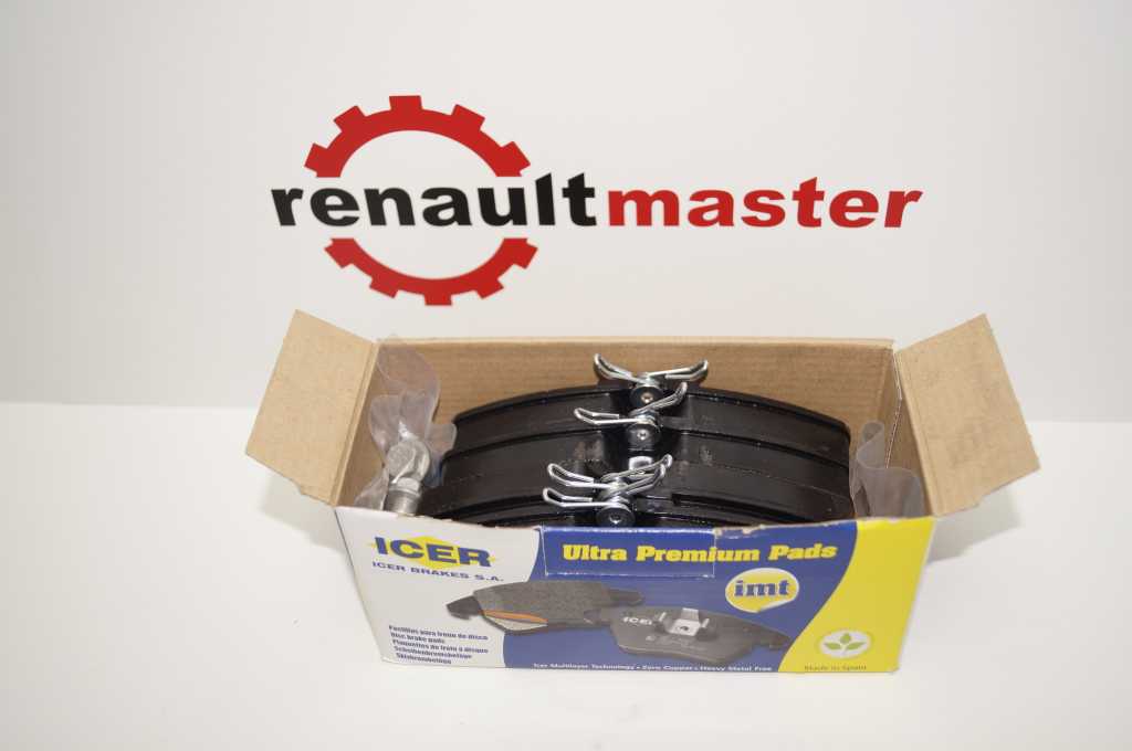 Колодки гальмівні передні Renault Trafic 2001-2015, 141315-701 ICER