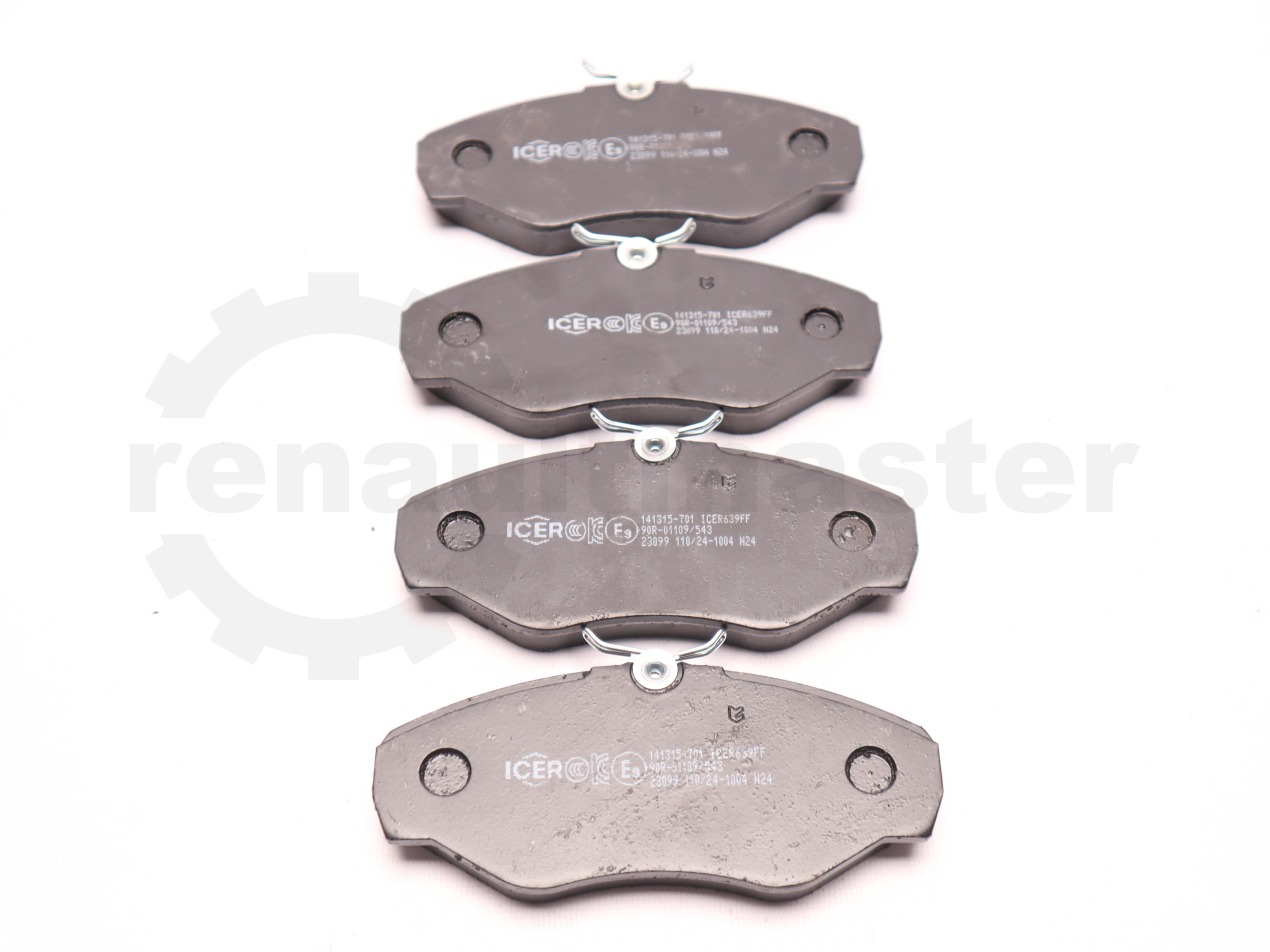 Колодки гальмівні передні Renault Trafic 2001-2015 - 141315-701 ICER