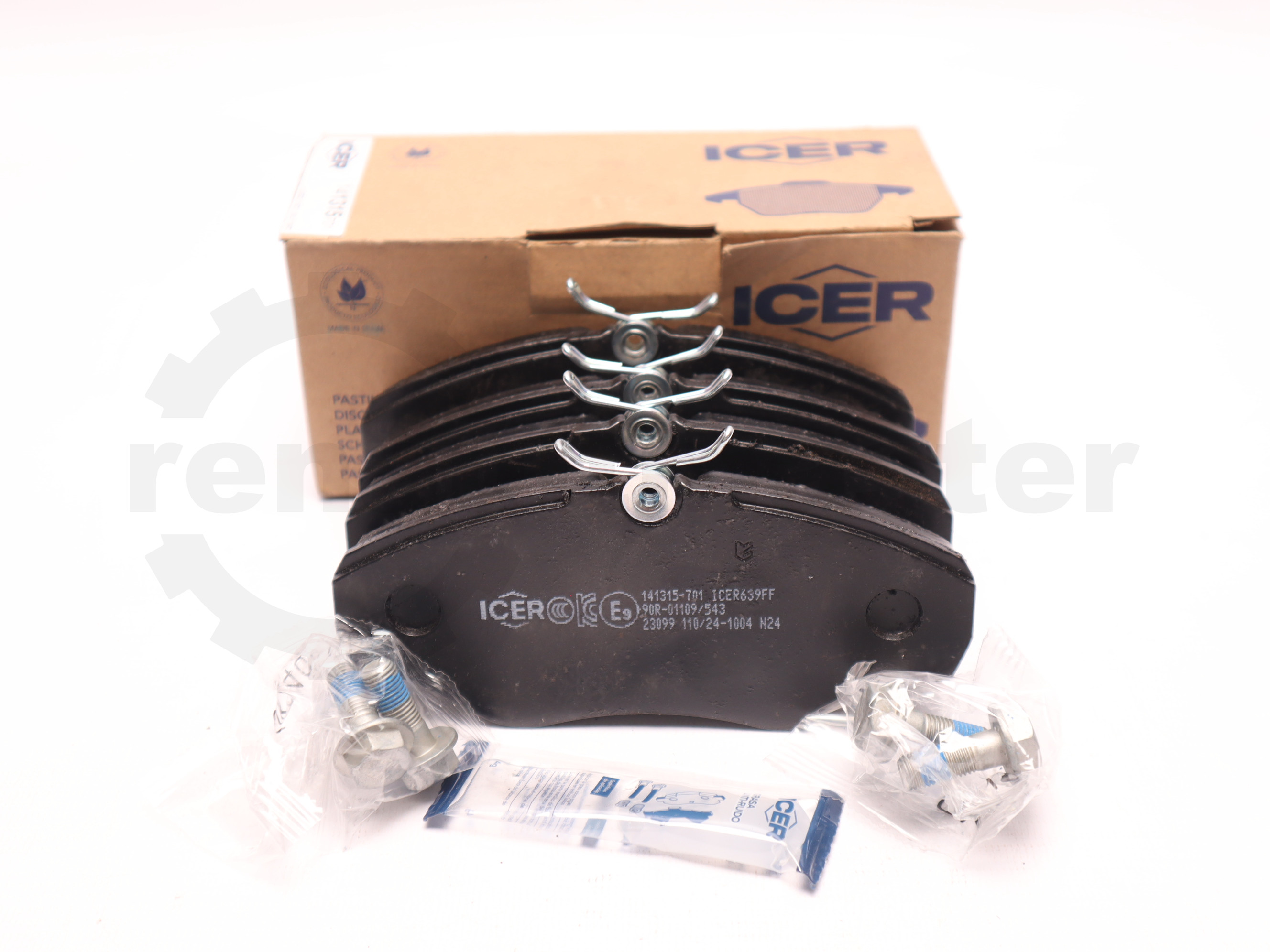 Колодки гальмівні передні Renault Trafic 2001-2015 - 141315-701 ICER