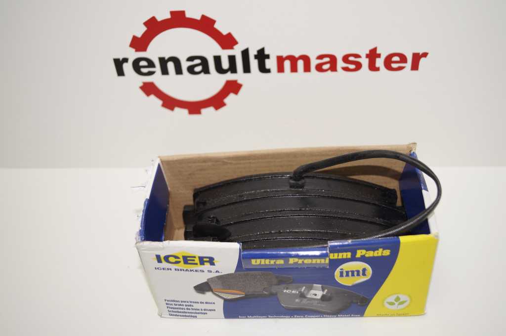 Колодки тормозні задні Renault Master, -2010 (спарка) 142000 ICER