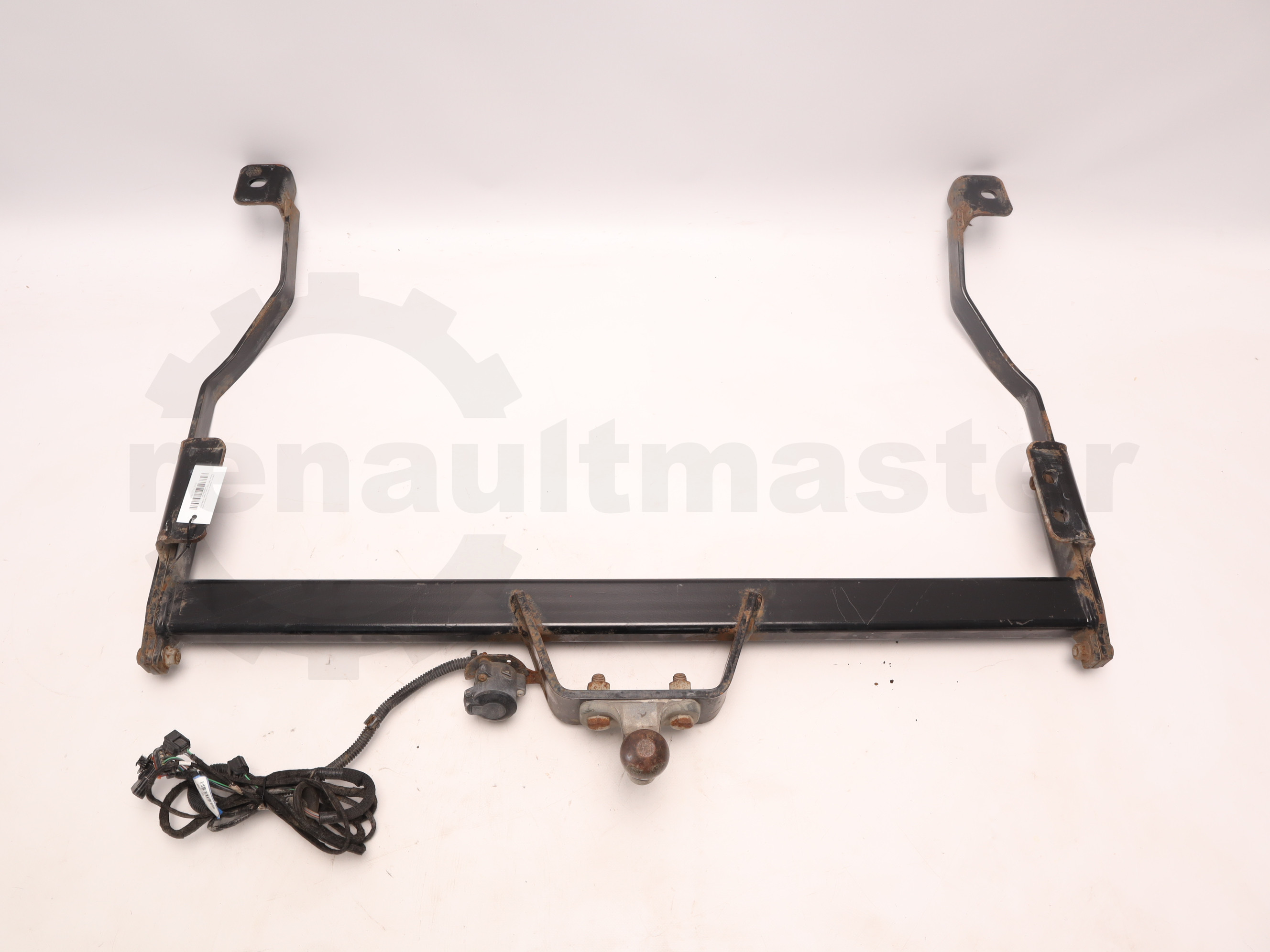 Фаркоп з`ємний на 2 болта на пластині литий Renault Trafic (Opel Vivaro, Nissan NV300) 2014 -, 511602586R Б/В