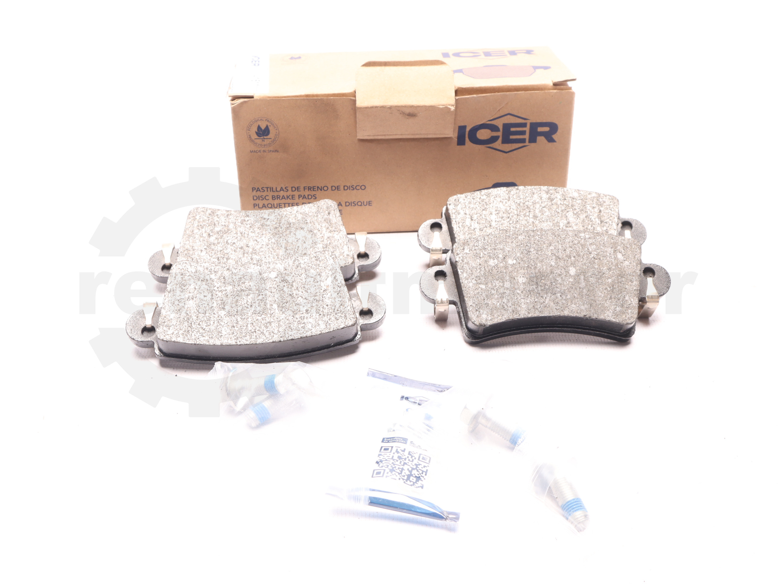 Гальмівні колодки задні Renault Master (Movano) 1998 - 141511-703 ICER