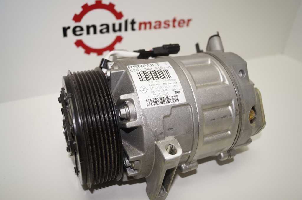Компресор кондиціонера 916 Renault Master 2.3 (Movano,NV 400) 2010-, 8200848916 OE