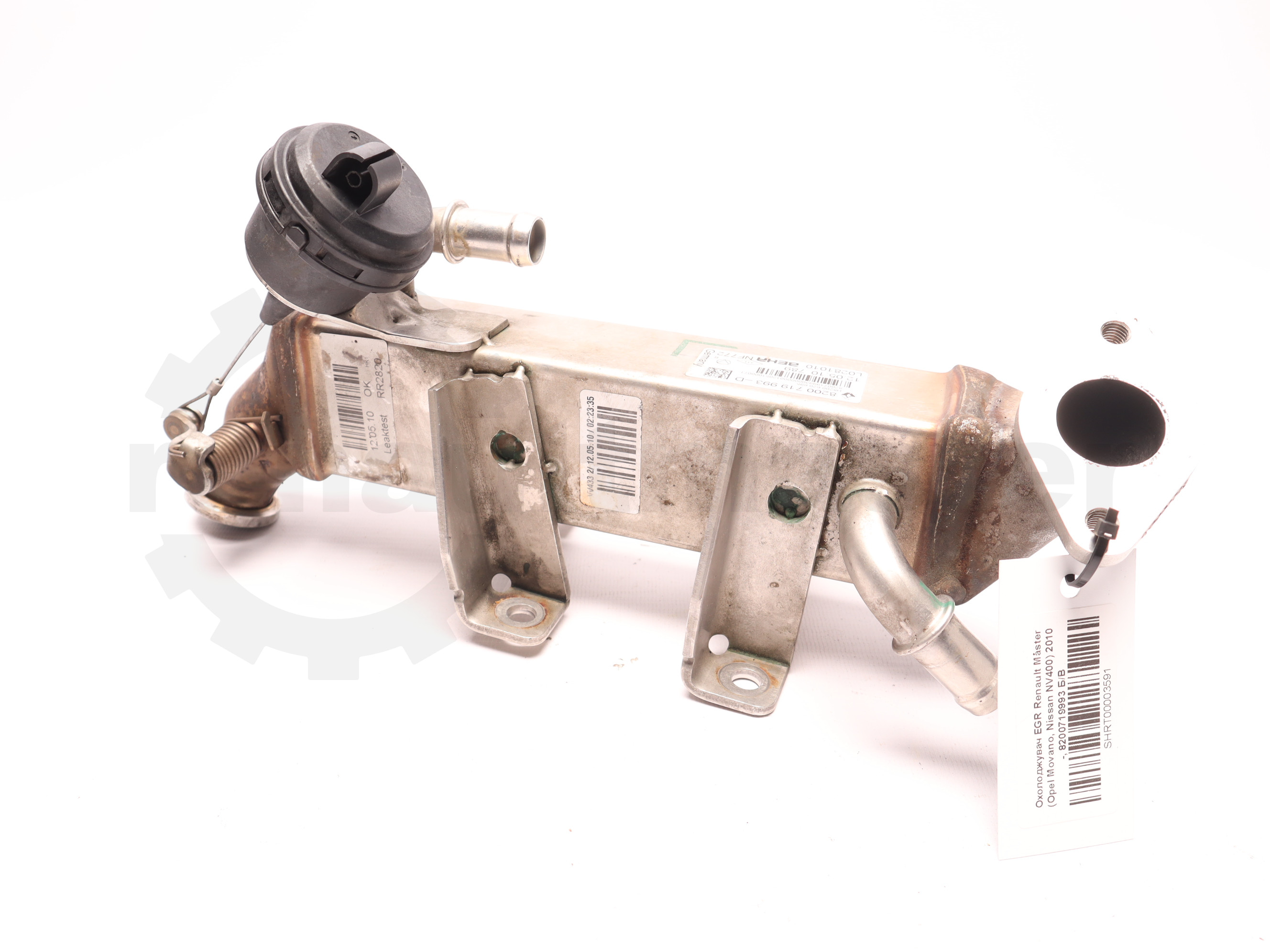 Охолоджувач EGR Renault Master (Opel Movano, Nissan NV400) 2010 -, 8200719993 Б/В