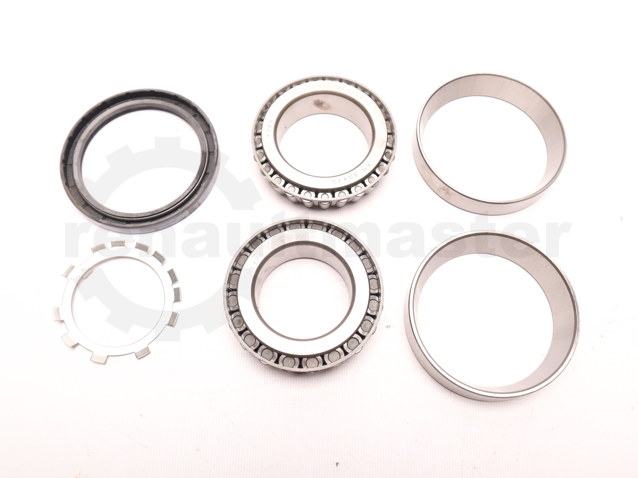 Комплект підшипників ступиці Renault Master (спарка) 2.3, 2010, - 03475 StarLine