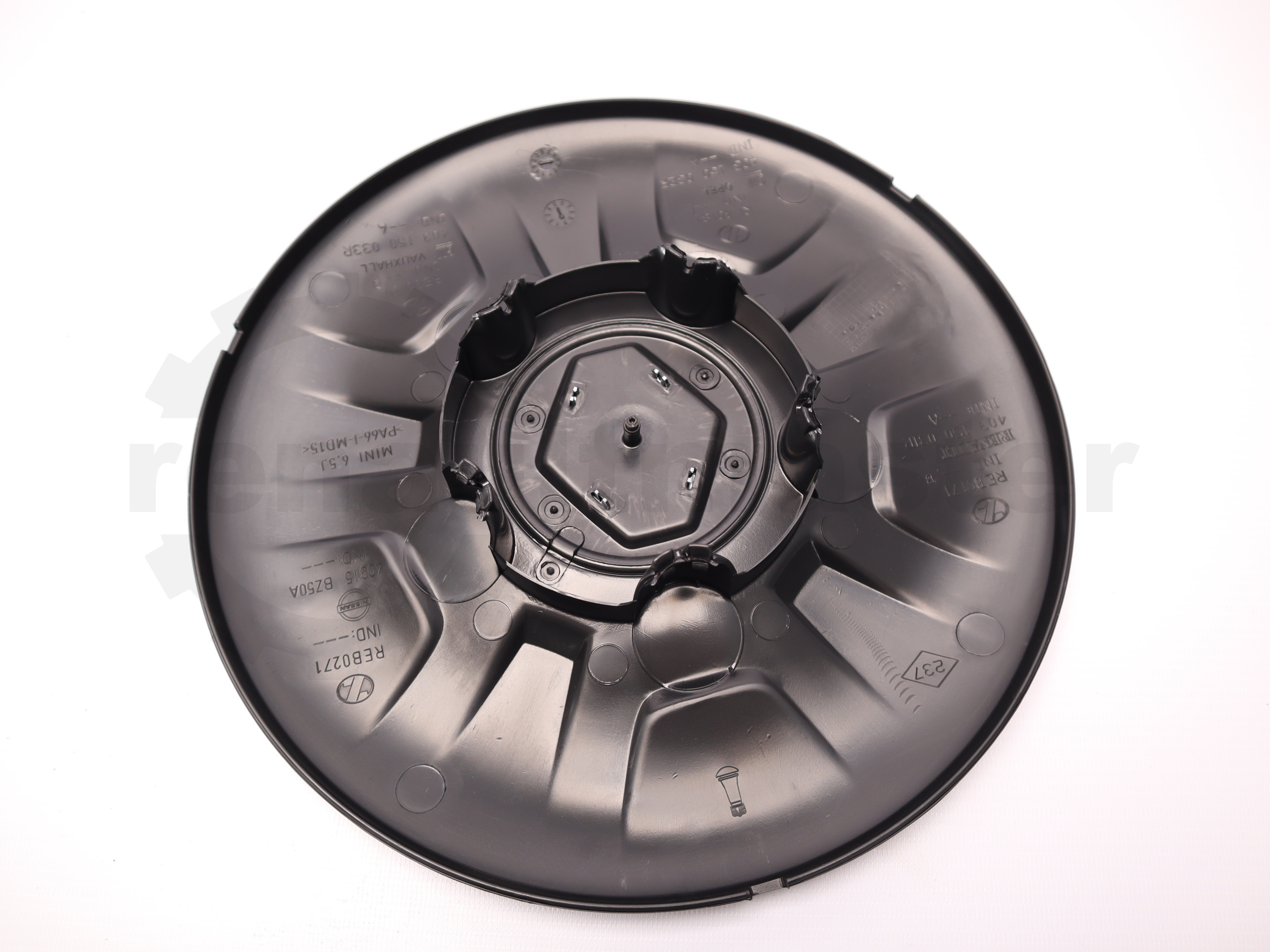 Ковпак на колесо чорний Renault Master (Opel Movano,Nissan NV400) 2010-, 403150031R OE