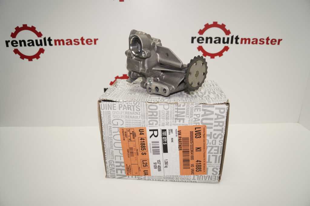 Масляний насос Renault Master 2.3 (Movano,NV 400) 2010- OE ламелі