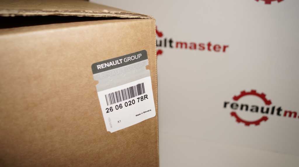 Фара передня ліва Renault Master, 2010-, 260602078R OE