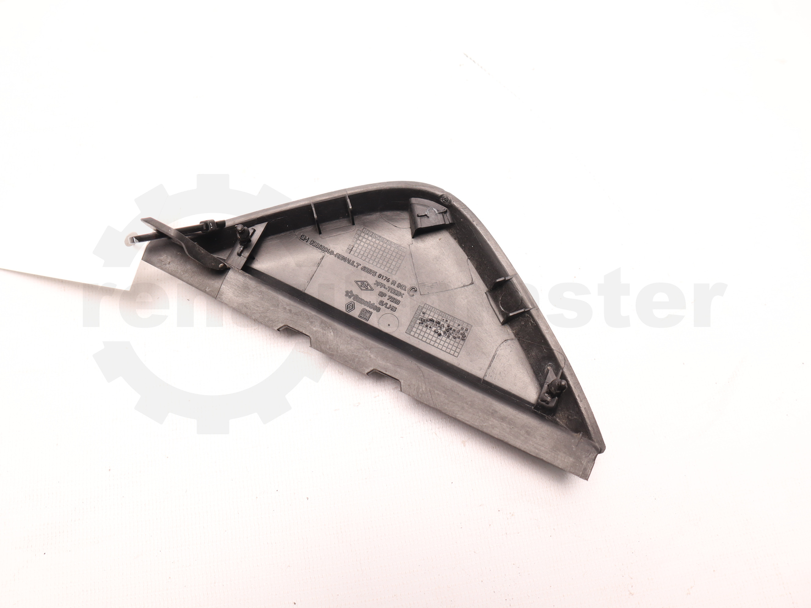 Трикутна накладка лівого крила Renault Trafic (Opel Vivaro, Nissan NV300) 2014 -, 638758176R Б/В