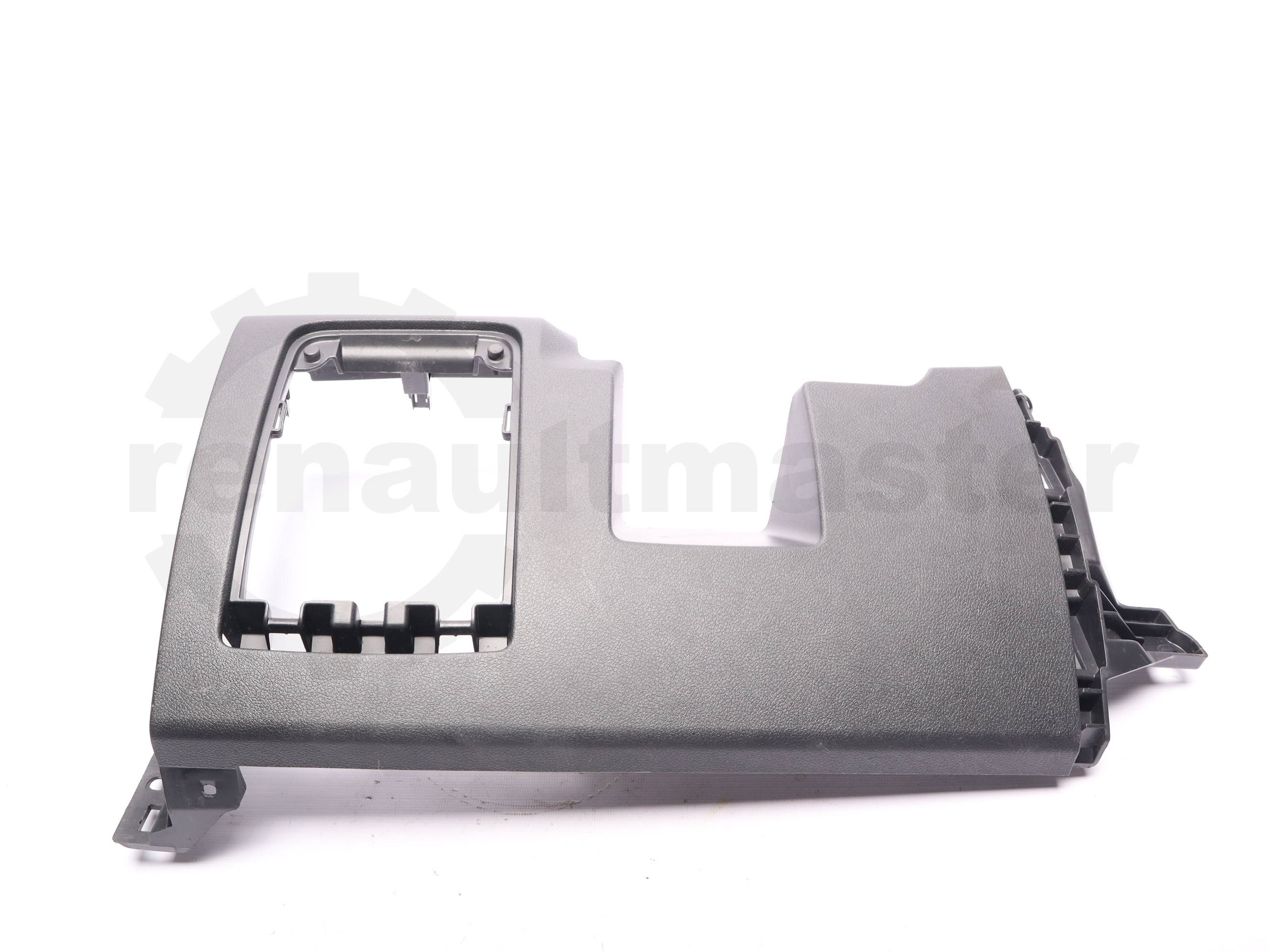 Елемент лівої нижньої частини центральної панелі з бардачком Renault Trafic (Opel Vivaro, Nissan NV300) 2014 -, 689219800R Б/В