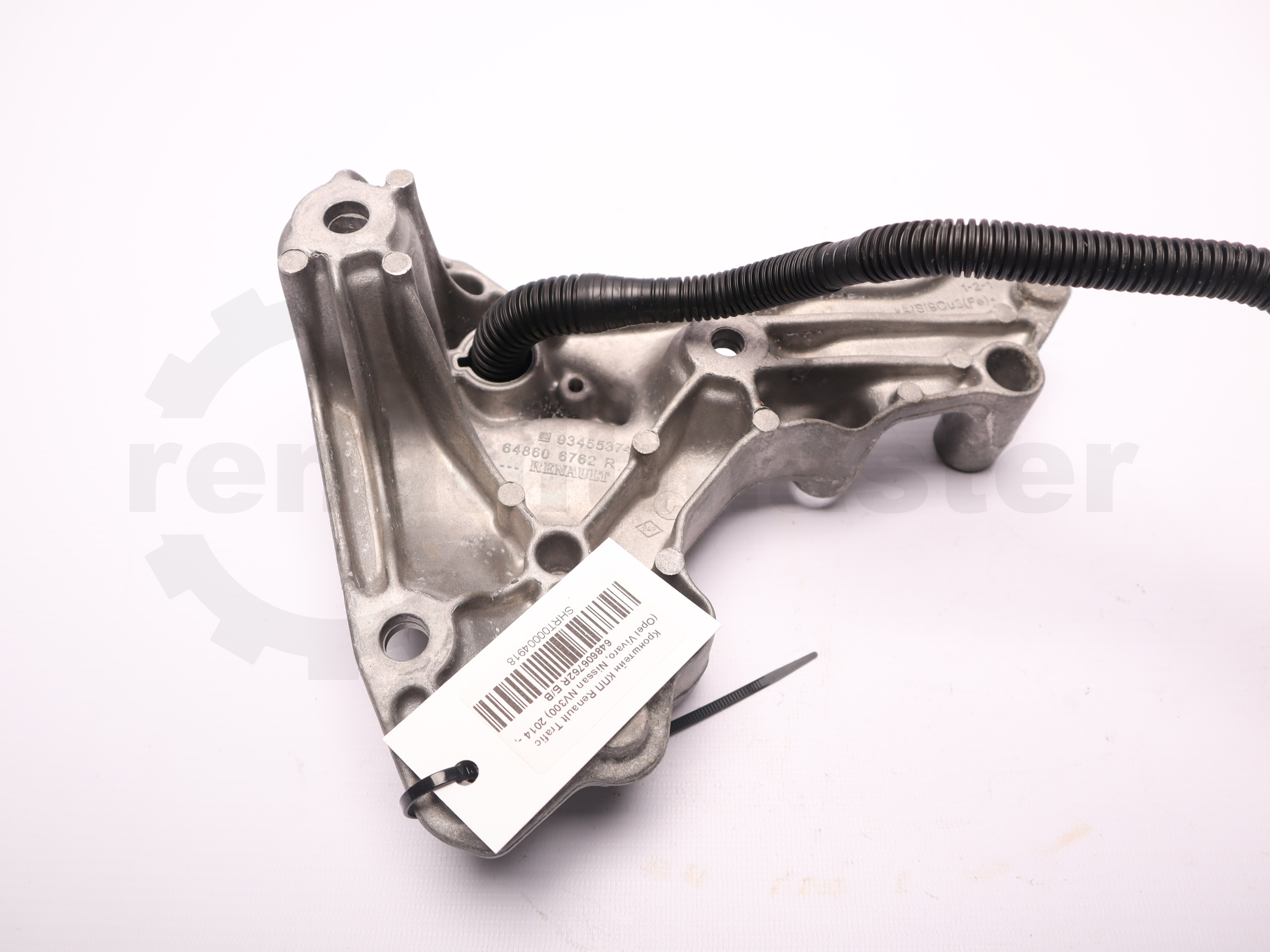 Кронштейн КПП Renault Trafic (Opel Vivaro, Nissan NV300) 2014 -, 648606762R Б/В