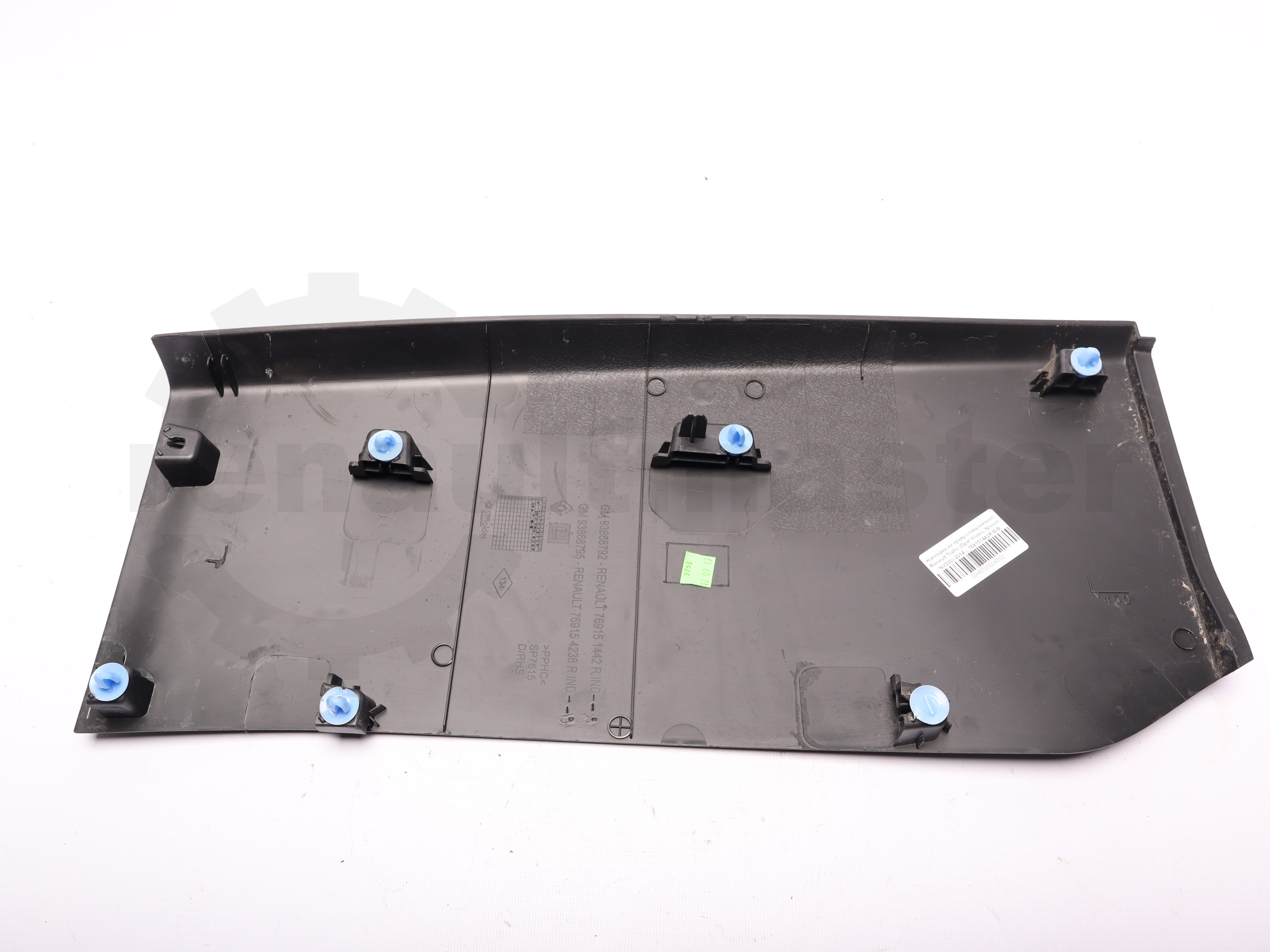 Накладка на праву стійку (нижня) Renault Trafic (Opel Vivaro, Nissan NV300) 2014 -, 769151442R Б/В