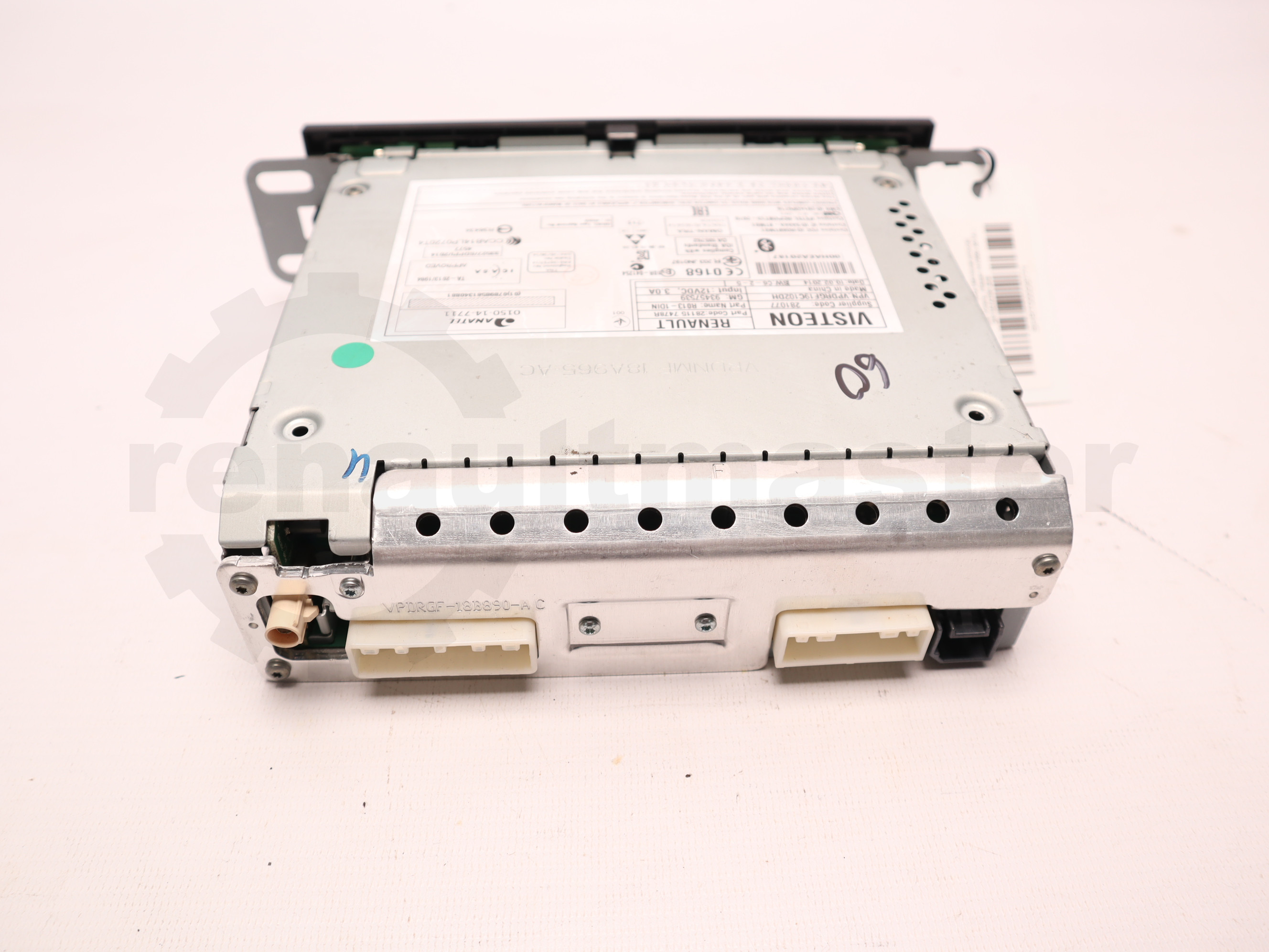 Мультимедійна система (автомагнітола) Renault Trafic (Opel Vivaro, Nissan NV300) 2014 -, 281157478R Б/В