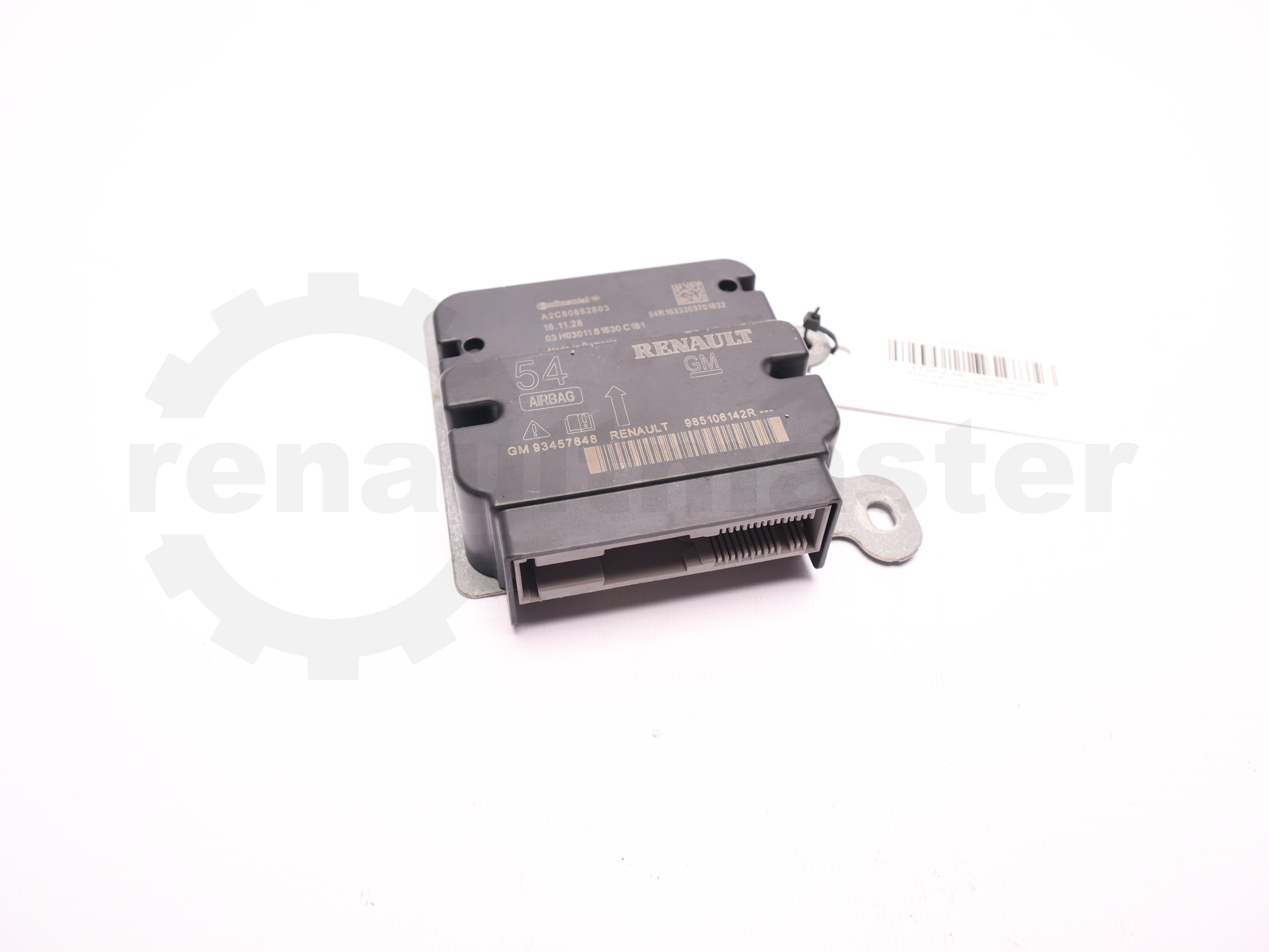 Електронний блок подушок безпеки Master/Trafic (Opel Movano/Vivaro, Nissan NV400/NV300) 2014 -, 985106142R Б/В