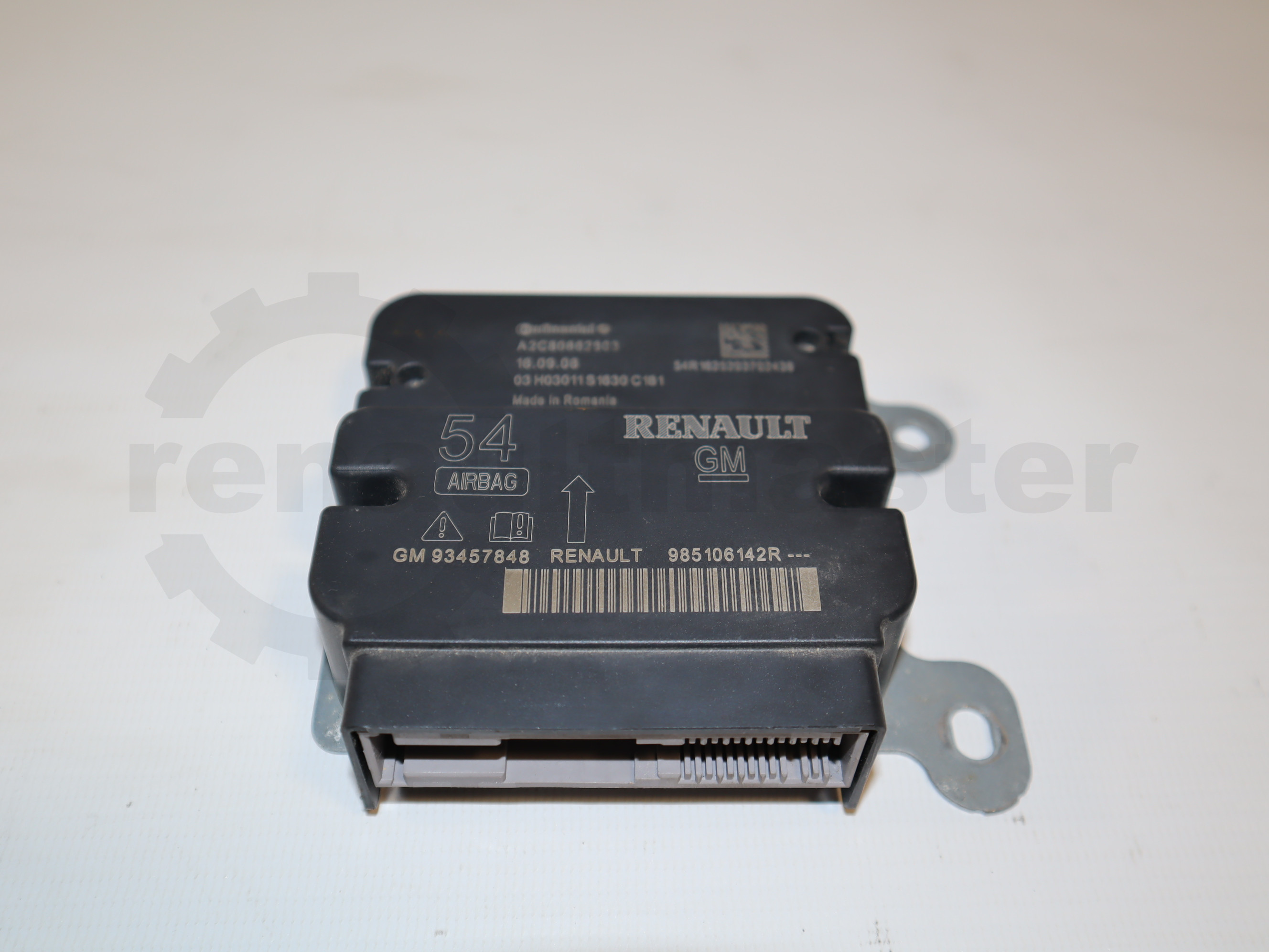 Електронний блок подушок безпеки Master/Trafic (Opel Movano/Vivaro, Nissan NV400/NV300) 2014 -, 985106142R Б/В