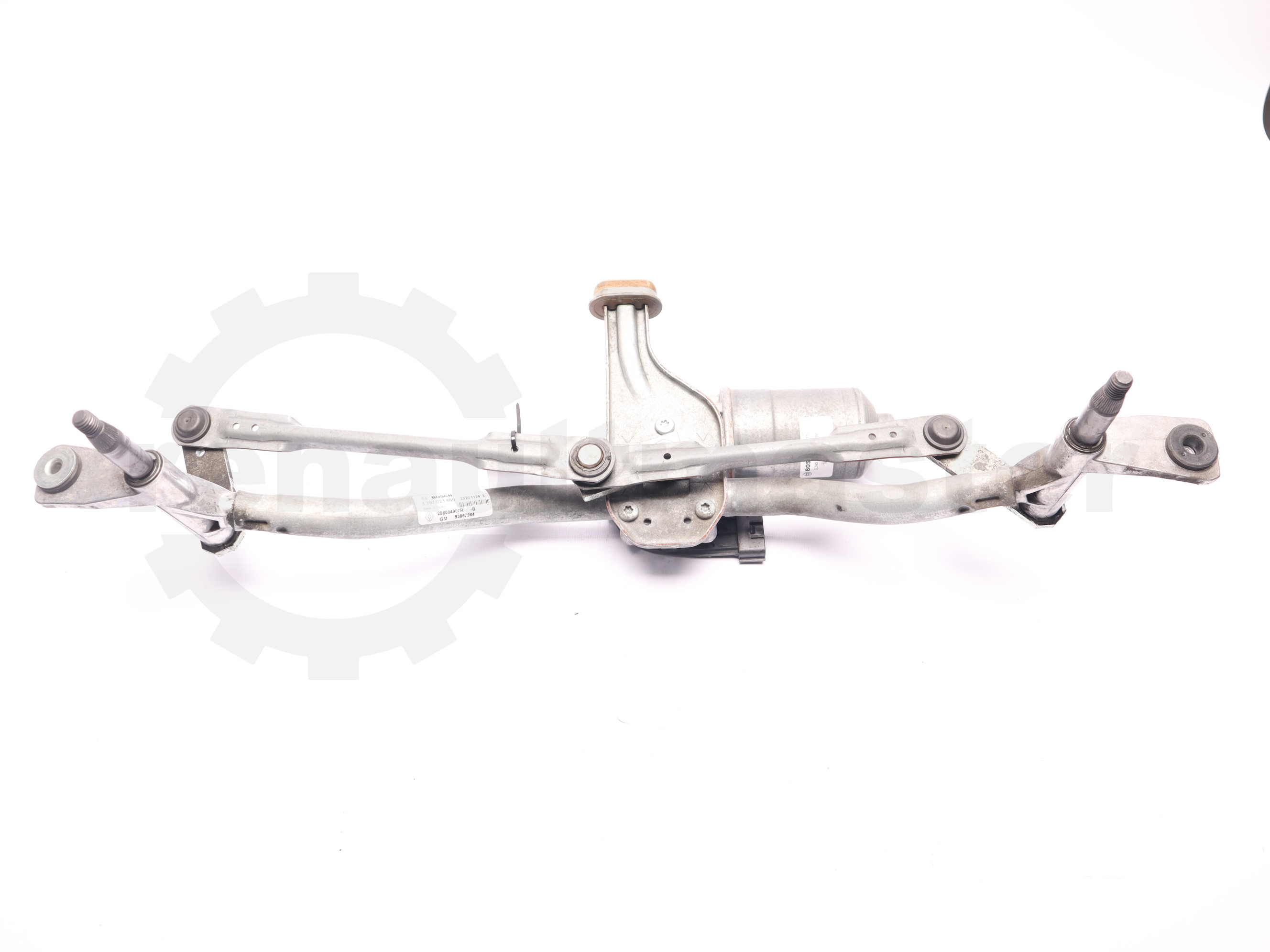 Трапеція двірників з моторчиком  Renault Trafic (Opel Vivaro, Nissan NV300) 2014 -, 288004907R,288002950R Б/В