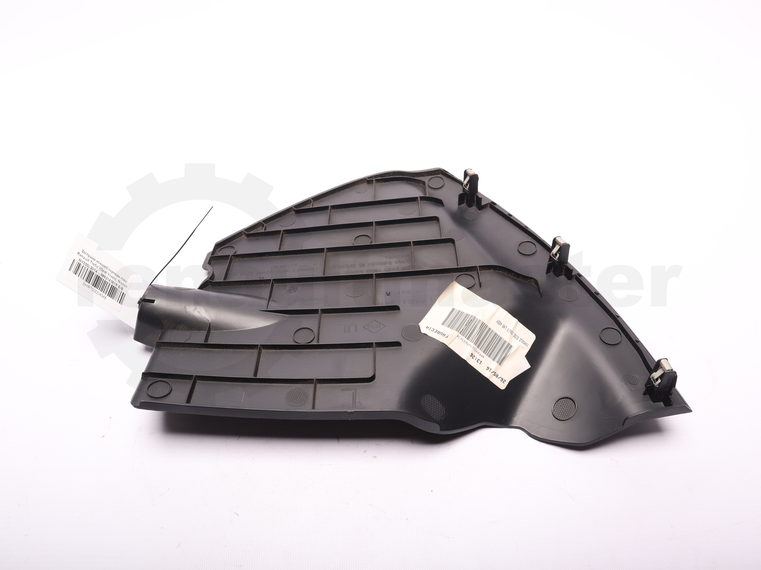 Заглушка консолі торпеди ліва Renault Trafic (Opel Vivaro, Nissan NV300) 2014 -, 689214361R Б/В