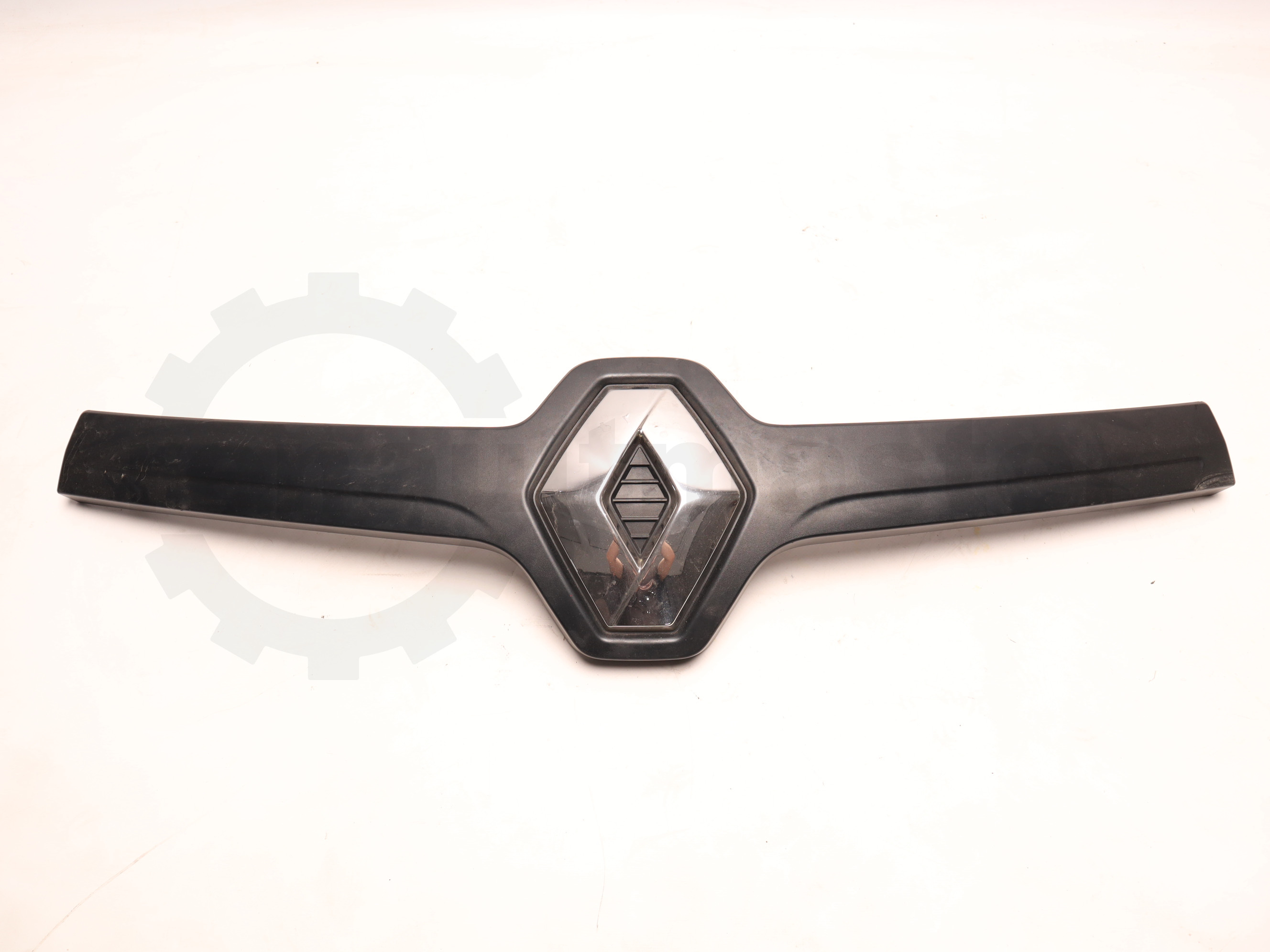 Накладка капота (з монограмою логотипа) Renault Trafic (Opel Vivaro, Nissan NV300) 2014 -, 628959190R Б/В