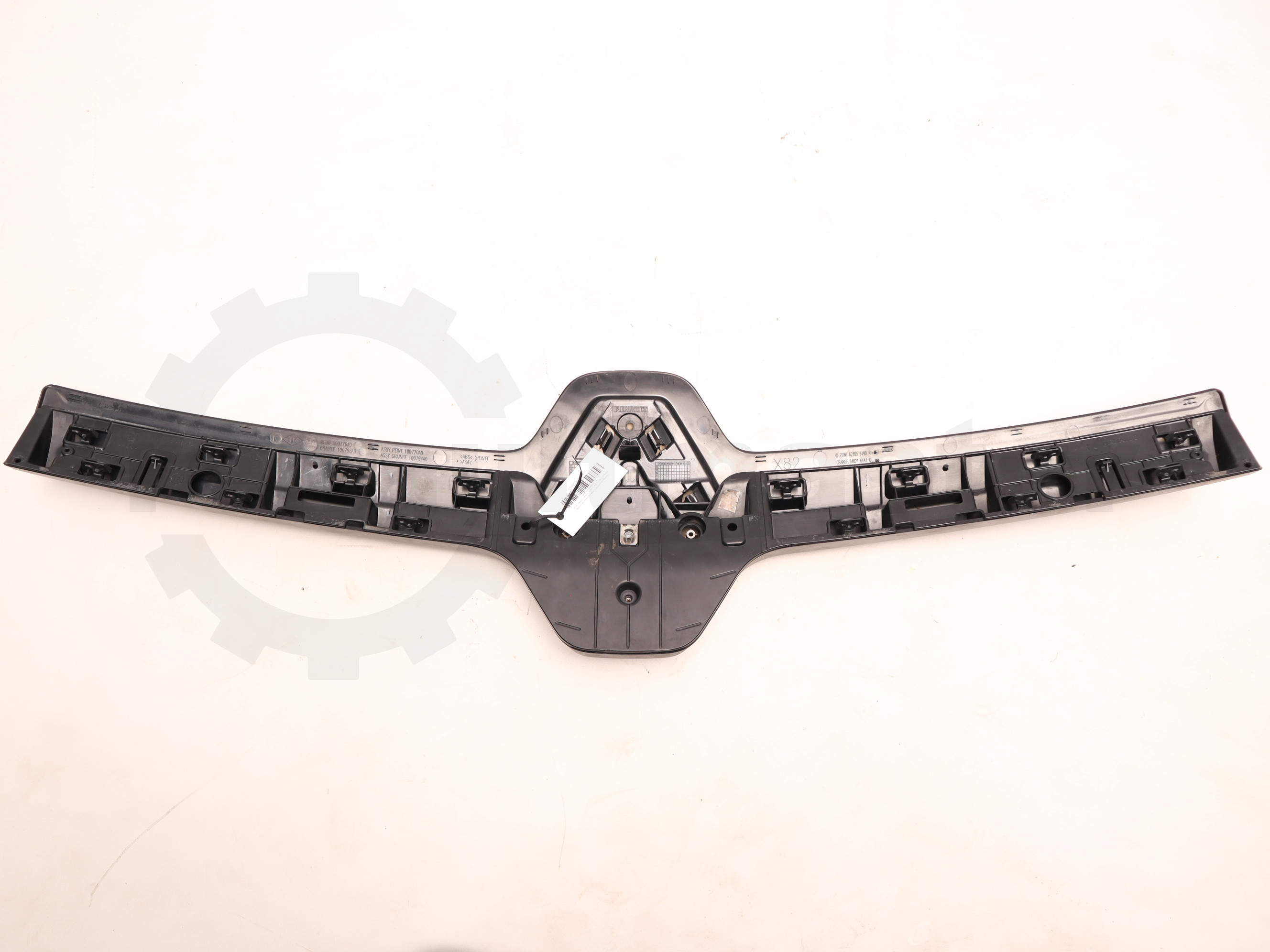 Накладка капота (з монограмою логотипа) Renault Trafic (Opel Vivaro, Nissan NV300) 2014 -, 628959190R Б/В