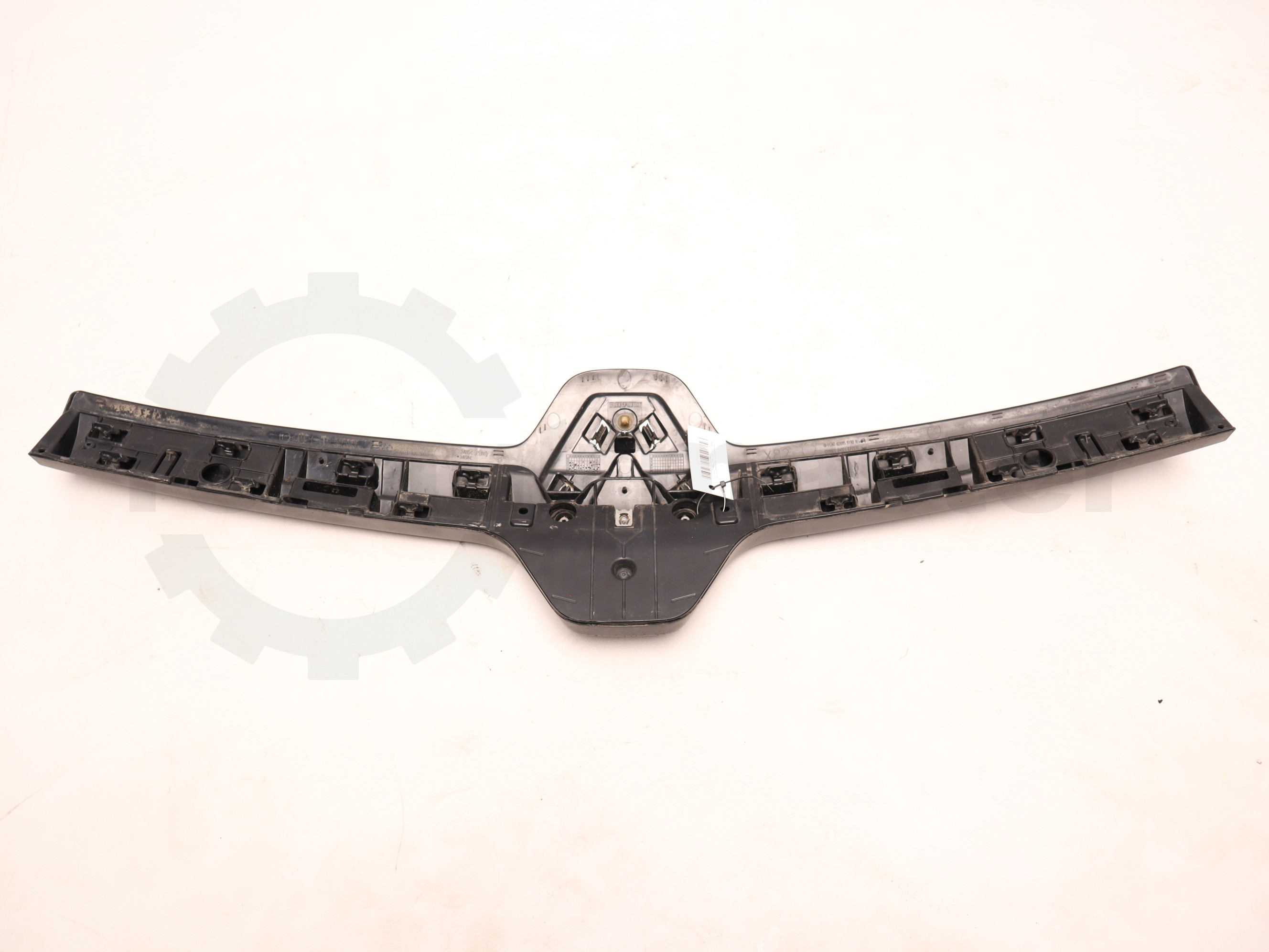 Накладка капота (з монограмою логотипа) Renault Trafic (Opel Vivaro, Nissan NV300) 2014 -, 628959190R Б/В