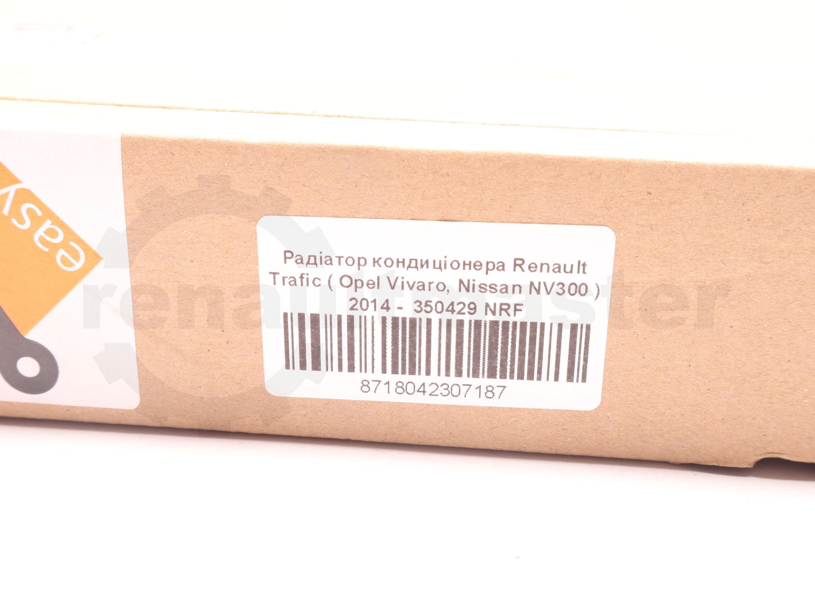 Радіатор кондиціонера Renault Trafic ( Opel Vivaro, Nissan NV300 ) 2014 - 350429 NRF