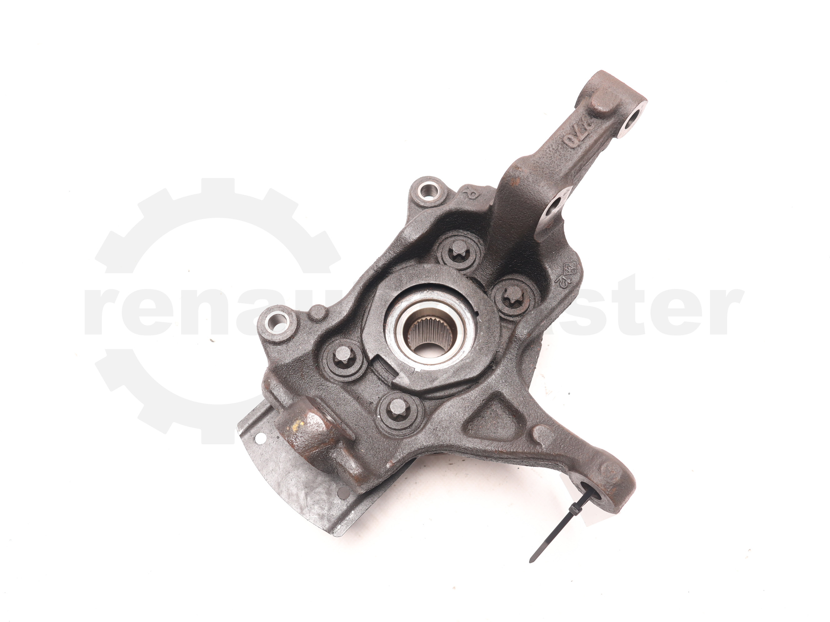 Ступиця передня права в зборі з кулаком Renault Trafic (Opel Vivaro, Nissan NV300) 2014 -, 400144570R Б/В